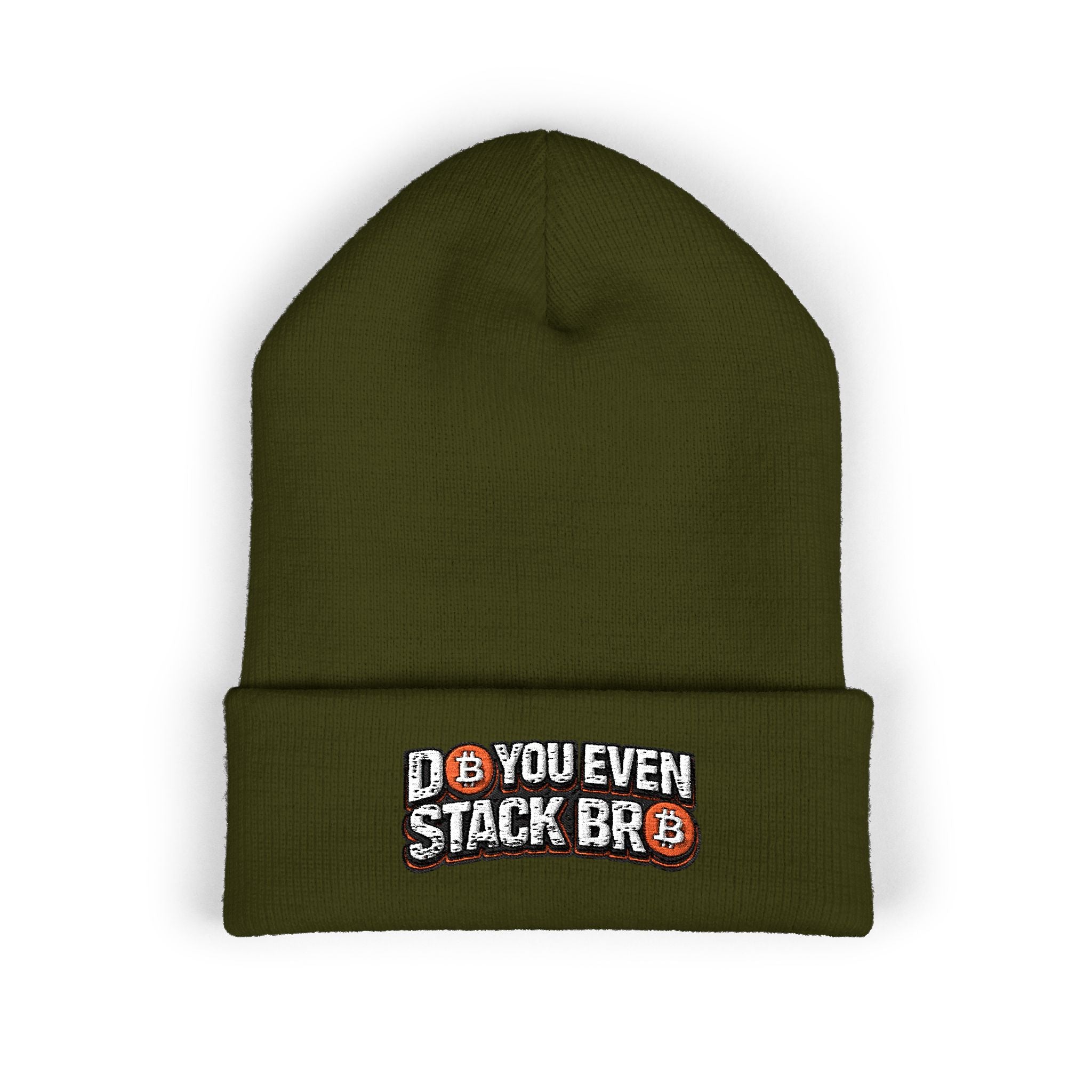 Do You Stack Classic Cuffed Beanie (Embroidery)