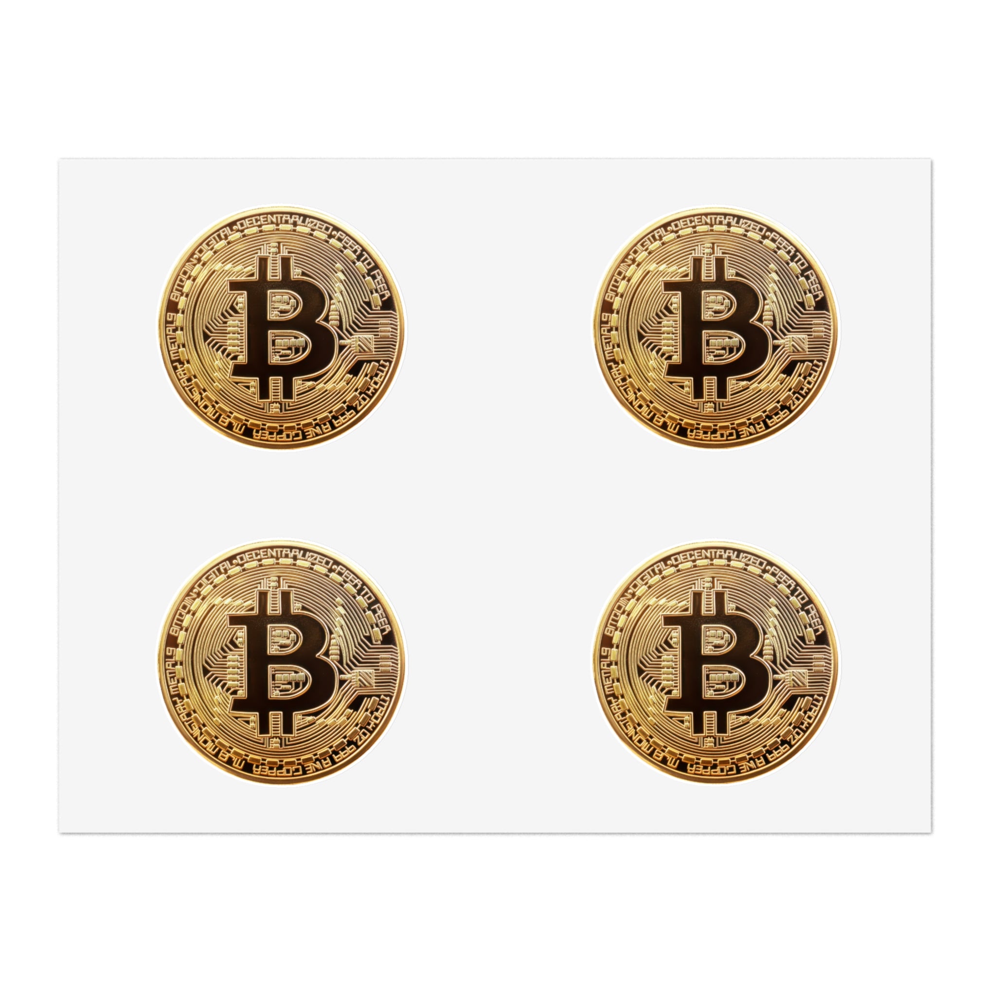 Bitcoin Sticker Sheets