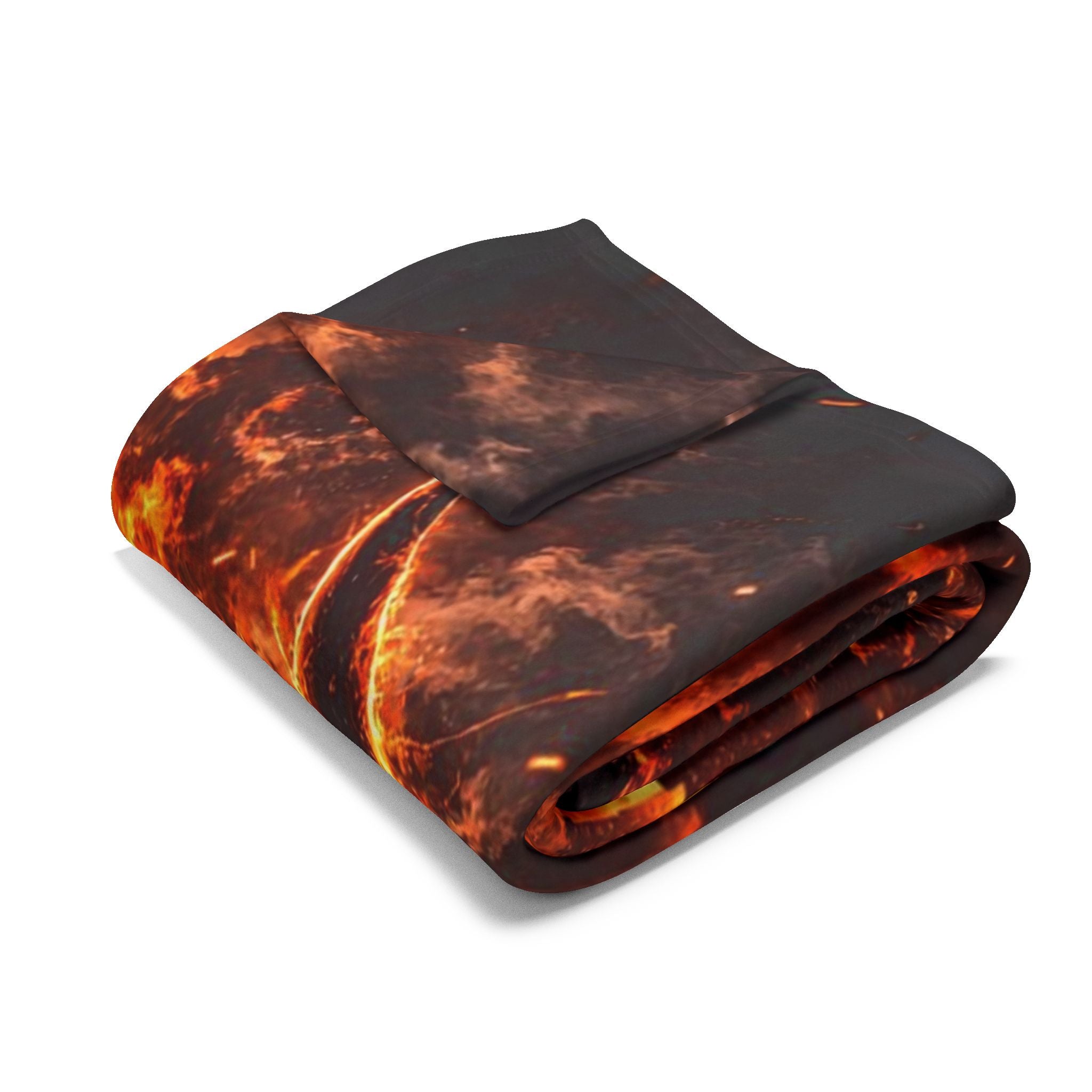 Bitcoin Bull Arctic Fleece Blanket