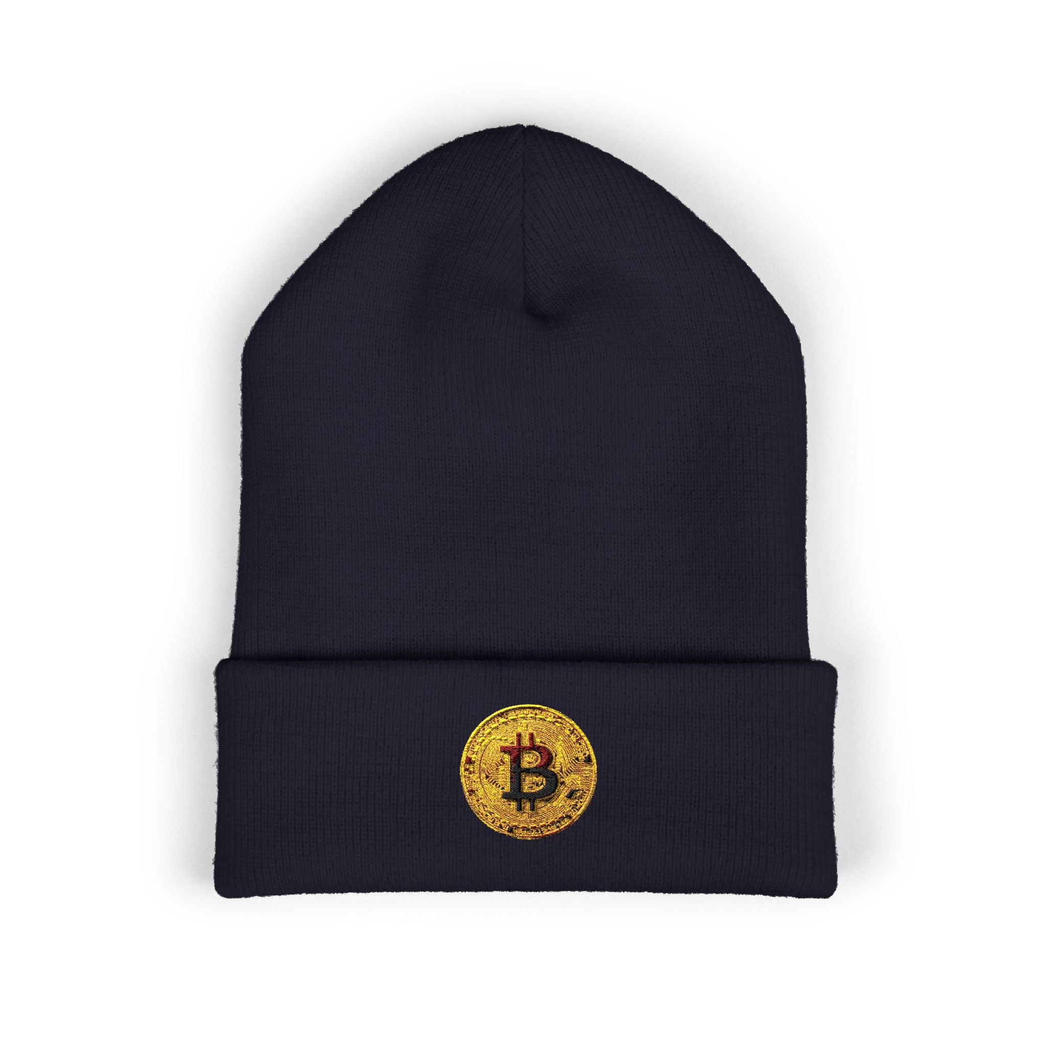 Bitcoin Classic Cuffed Beanie (Embroidery)