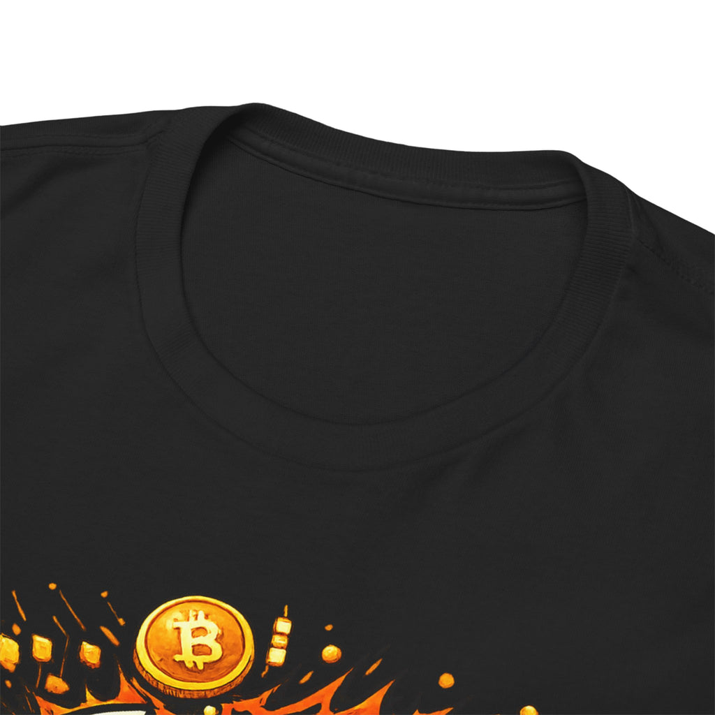 Stack Sats Abstract Unisex Heavy Cotton Tee