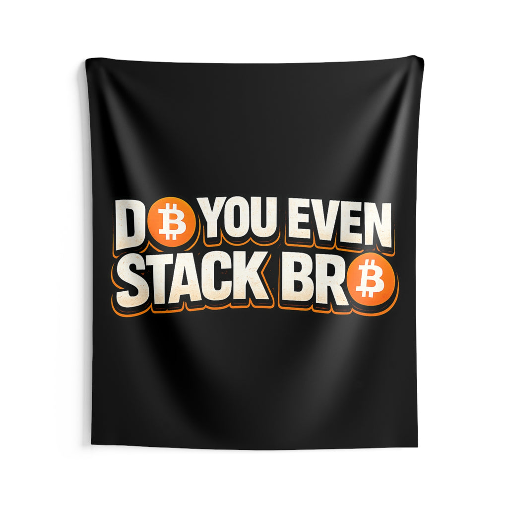 Do You Even Stack Bro Indoor Wall Tapestries