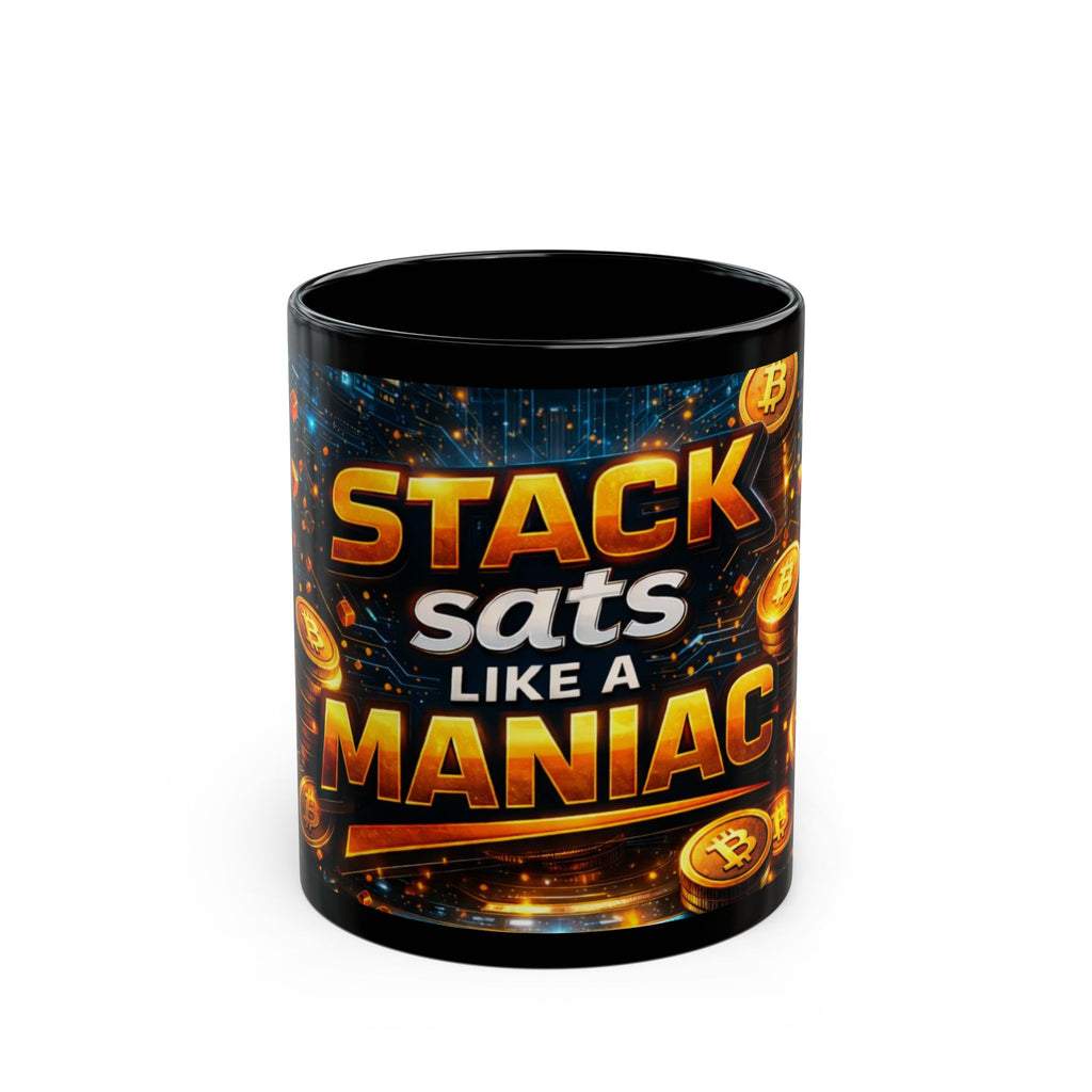 Stack Full Art Black Mug (11oz, 15oz)