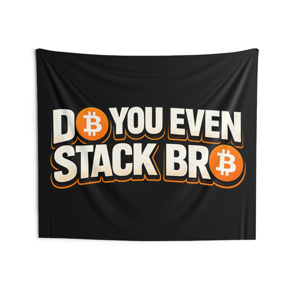 Do You Even Stack Bro Indoor Wall Tapestries