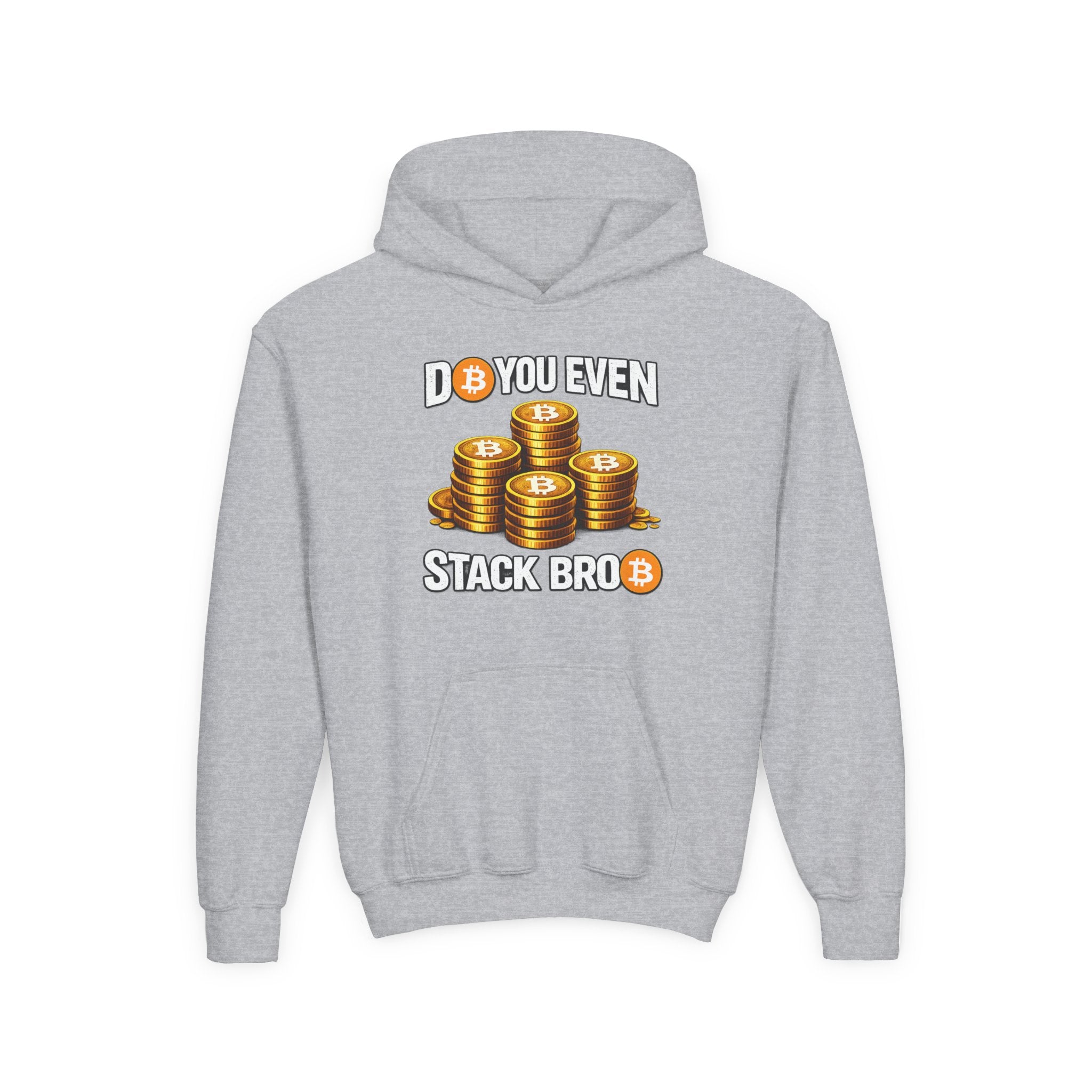 Do You Even Stack Bro Youth Heavy Blend Hooded Sweatshirt