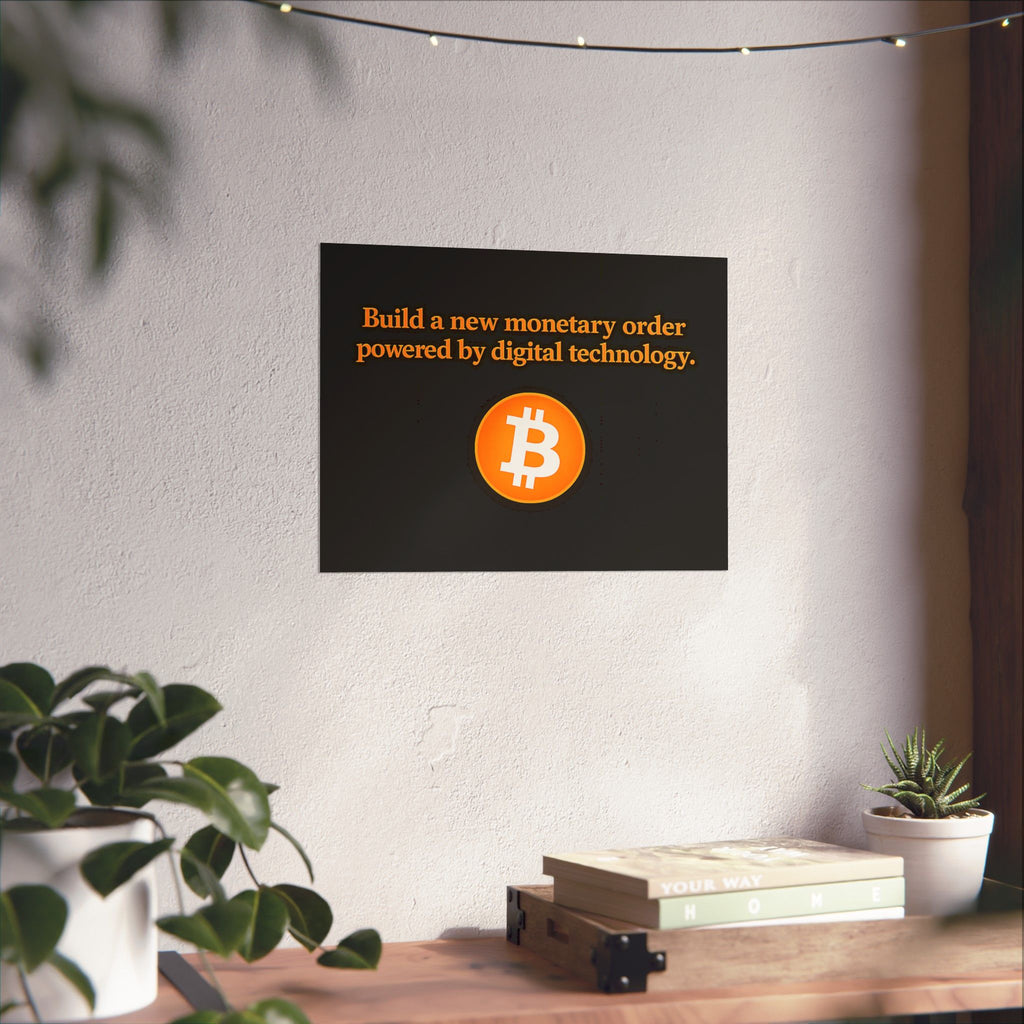 Monetary Order Matte Horizontal Posters