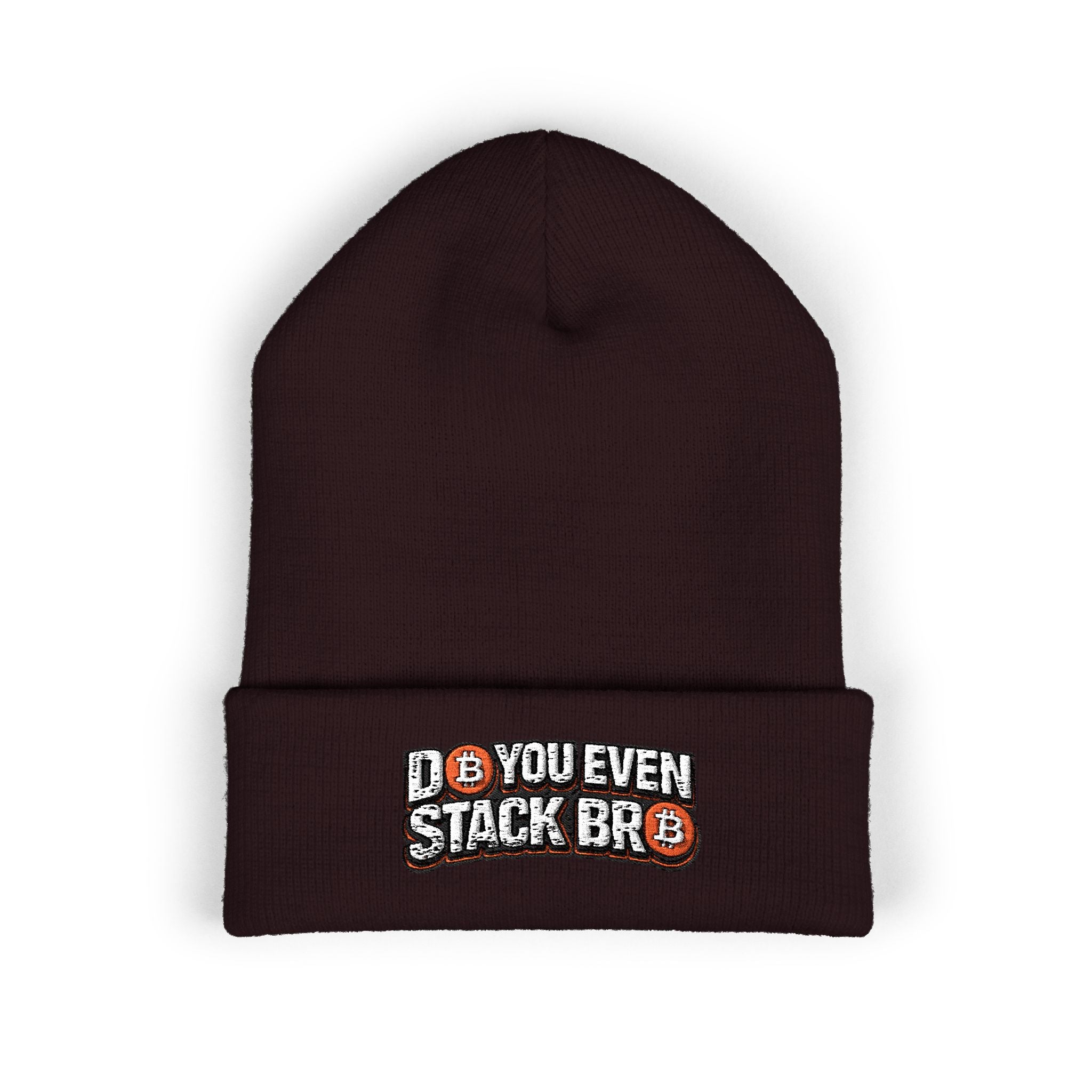 Do You Stack Classic Cuffed Beanie (Embroidery)