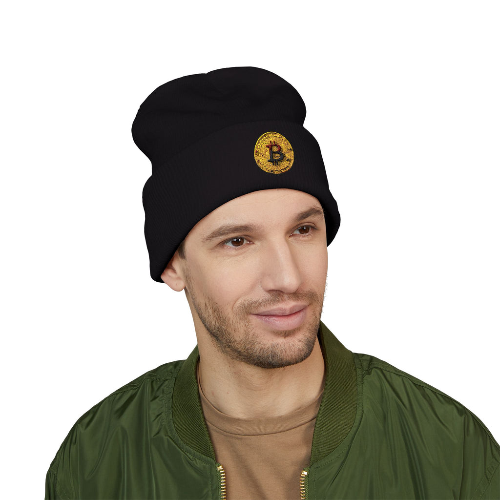 Bitcoin Classic Cuffed Beanie (Embroidery)