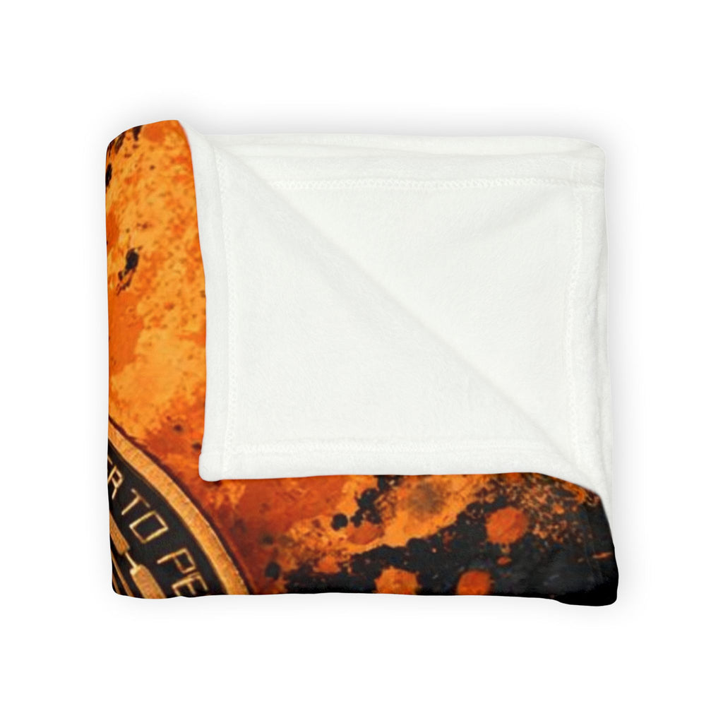 Bitcoin Full Art Soft Polyester Blanket