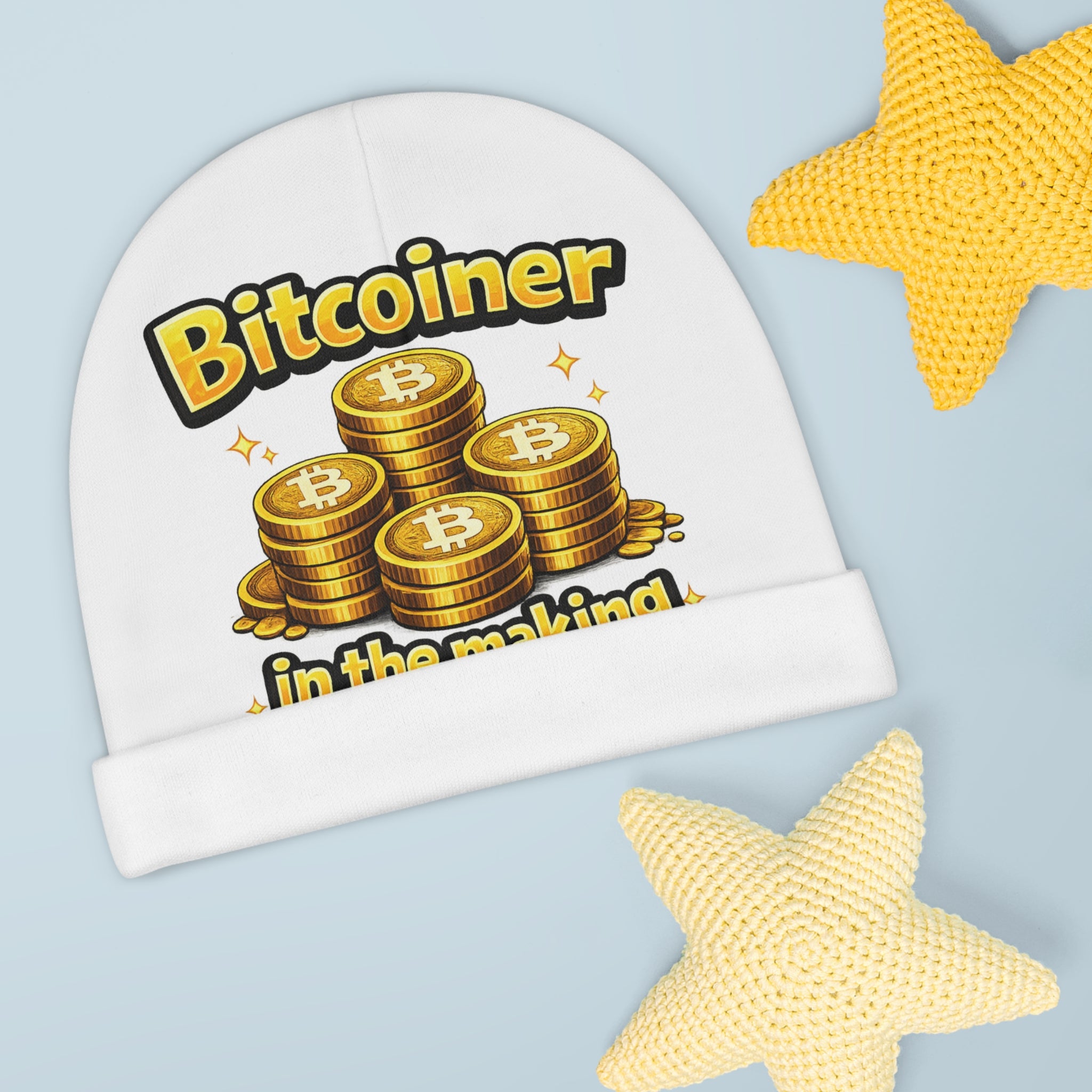 Bitcoin Baby Beanie (AOP)