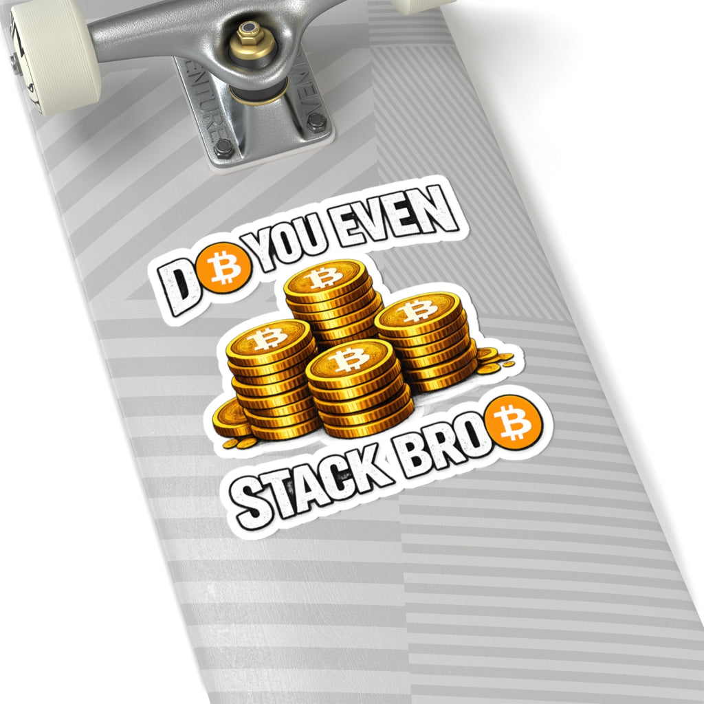 Do You Stack Graphic Kiss-Cut Stickers