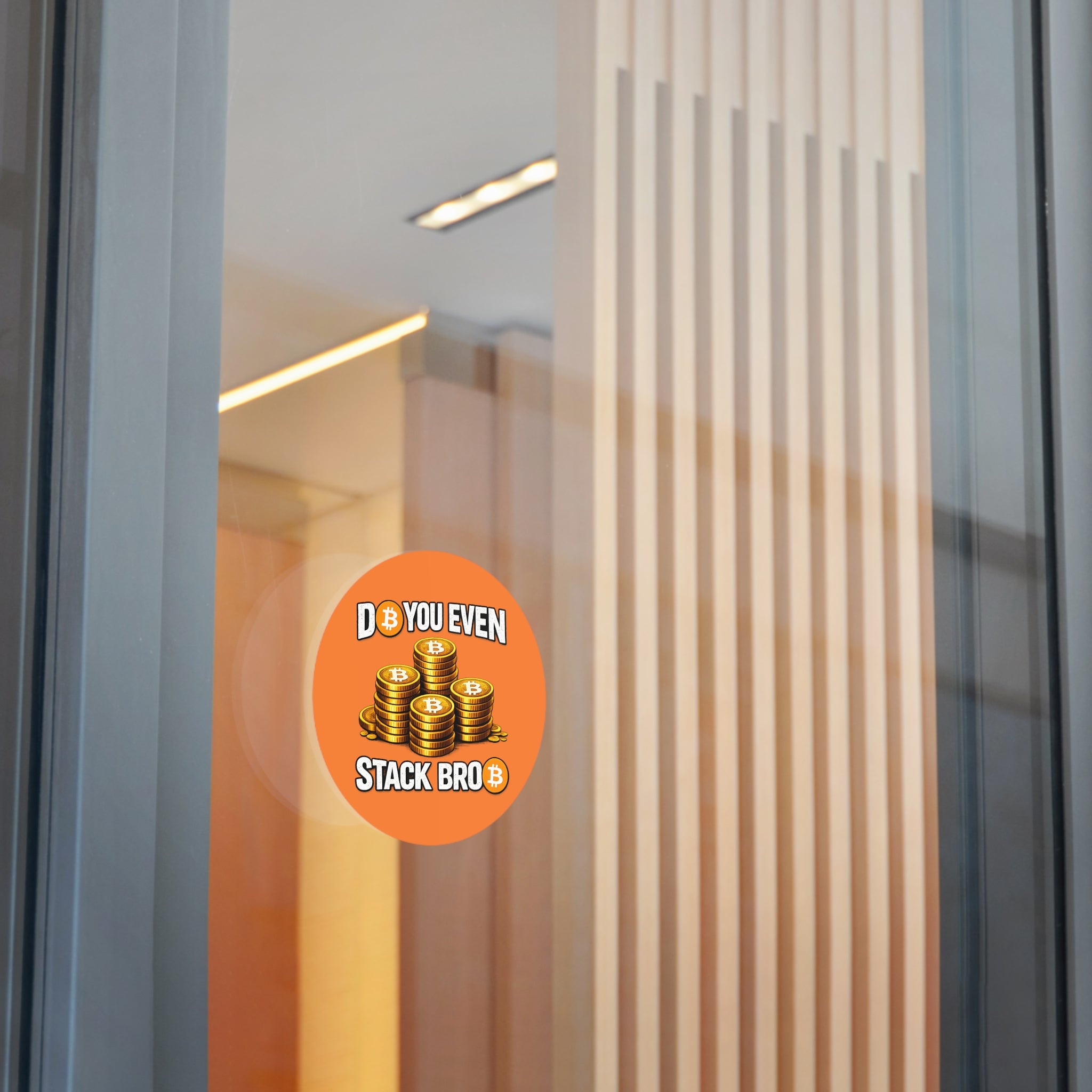 Do You Even Stack Bro Round Vinyl Stickers