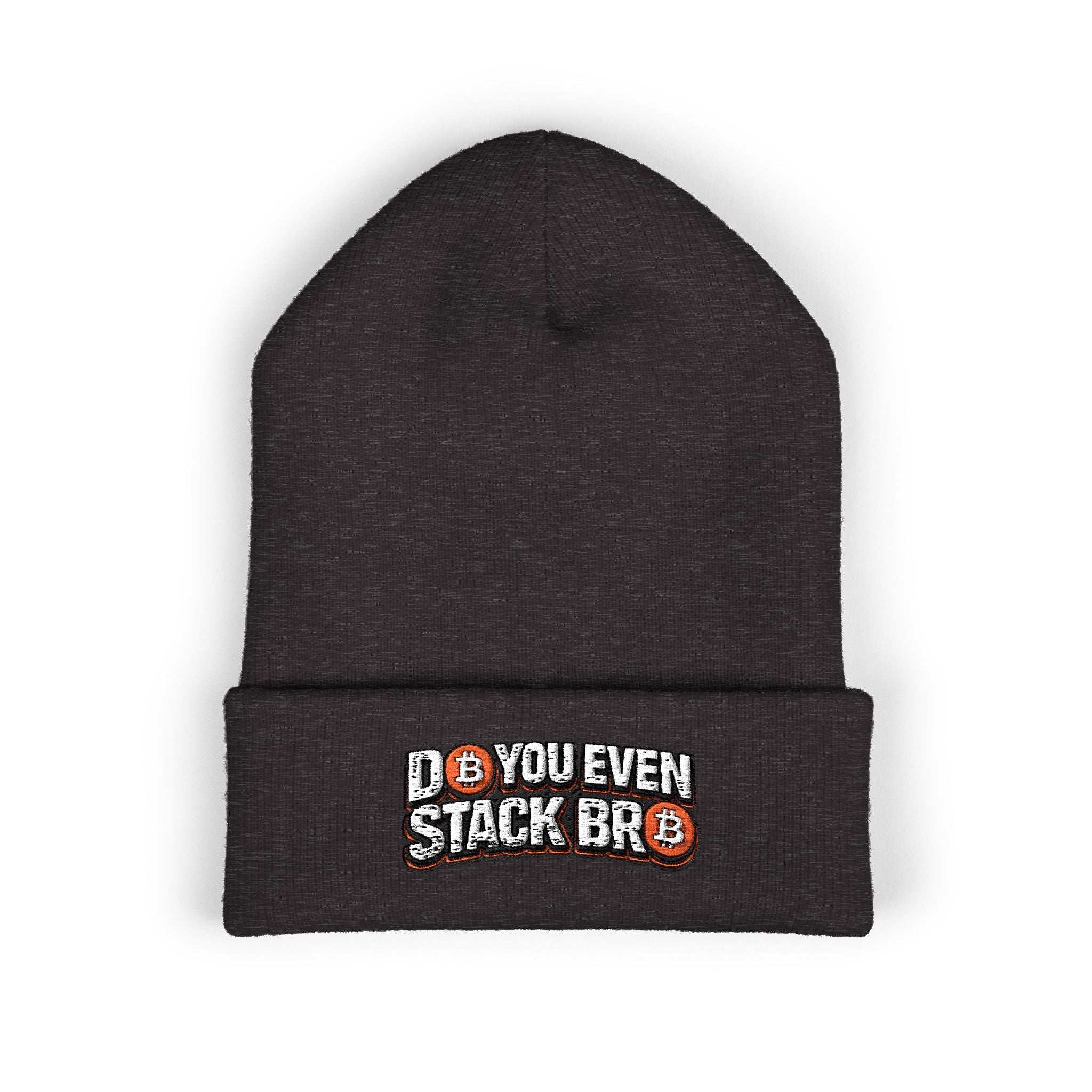 Do You Stack Classic Cuffed Beanie (Embroidery)
