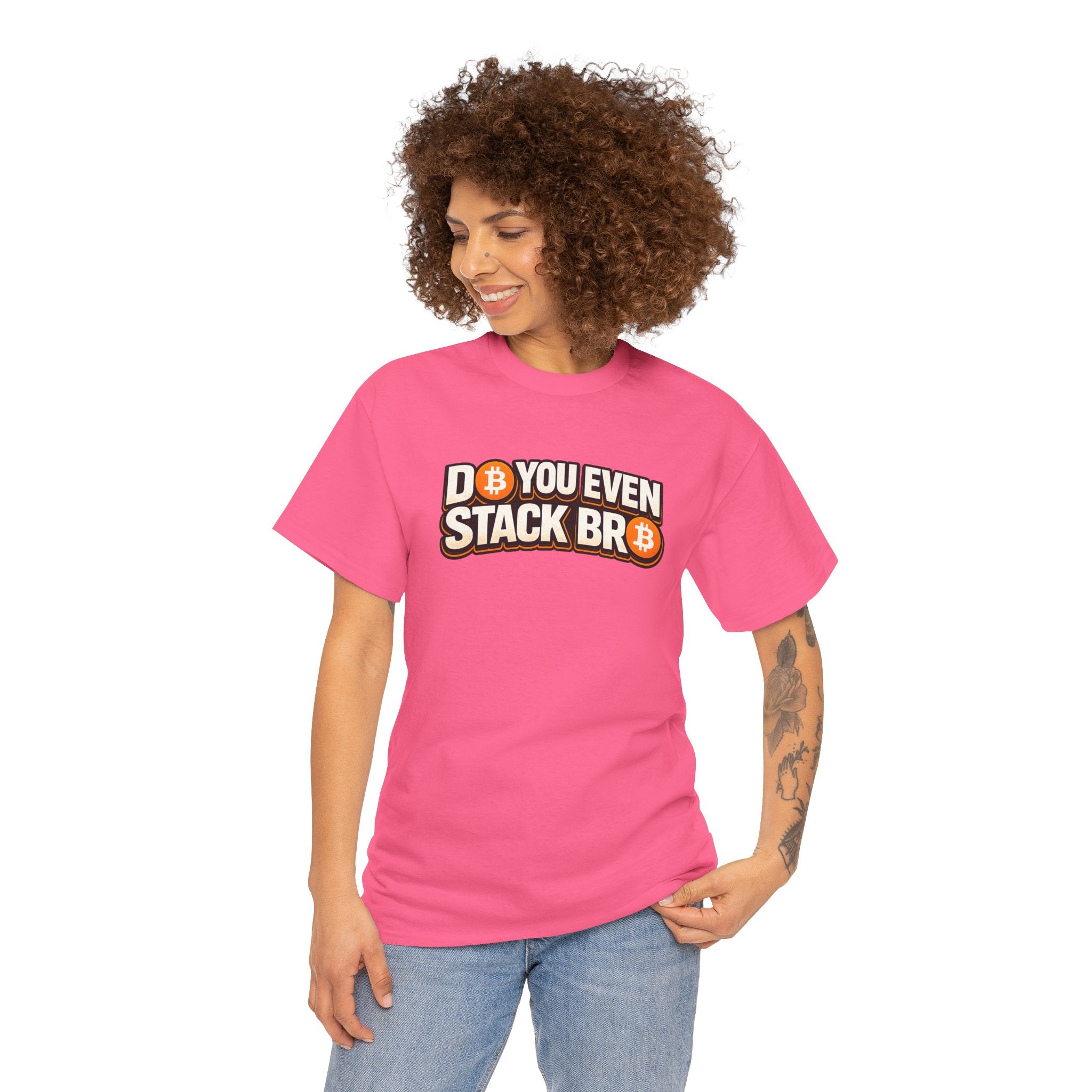 Do You Even Stack Bro Unisex Heavy Cotton Tee