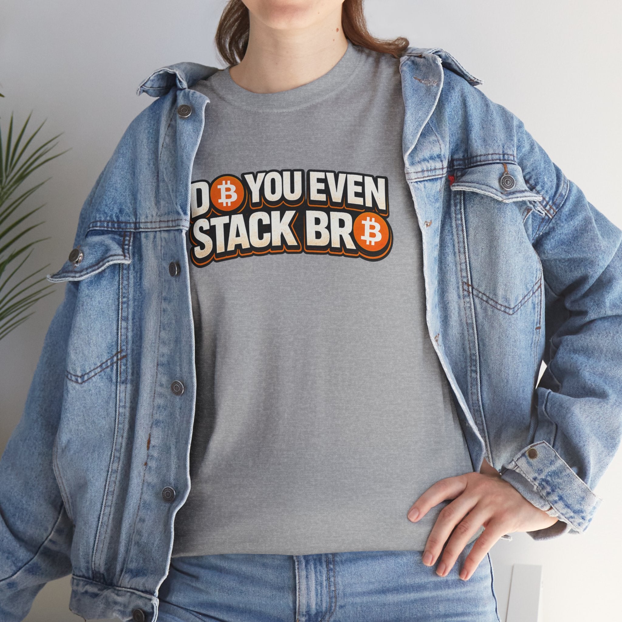 Do You Even Stack Bro Unisex Heavy Cotton Tee