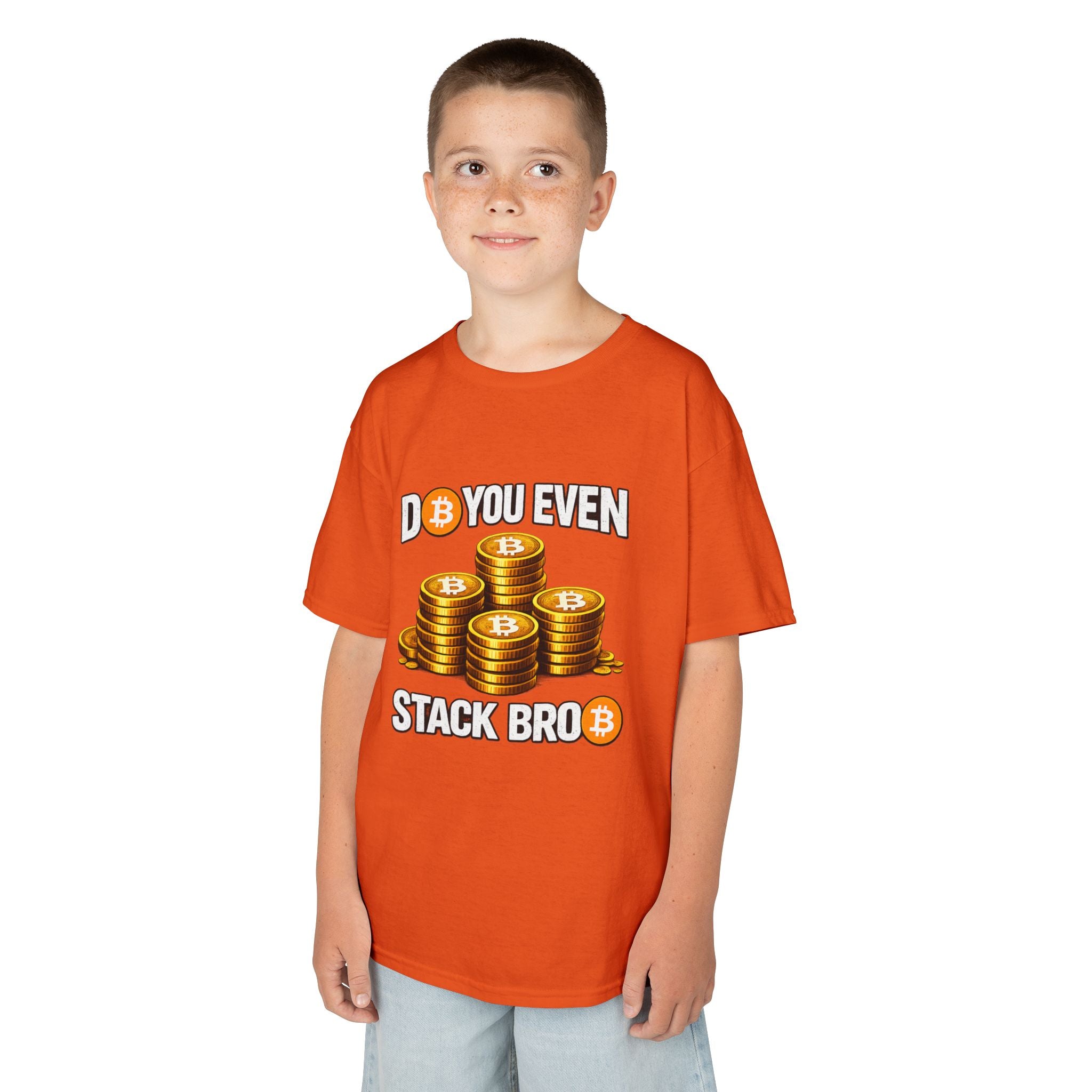 Do You Even Stack Quote Kids Heavy Cotton™ Tee