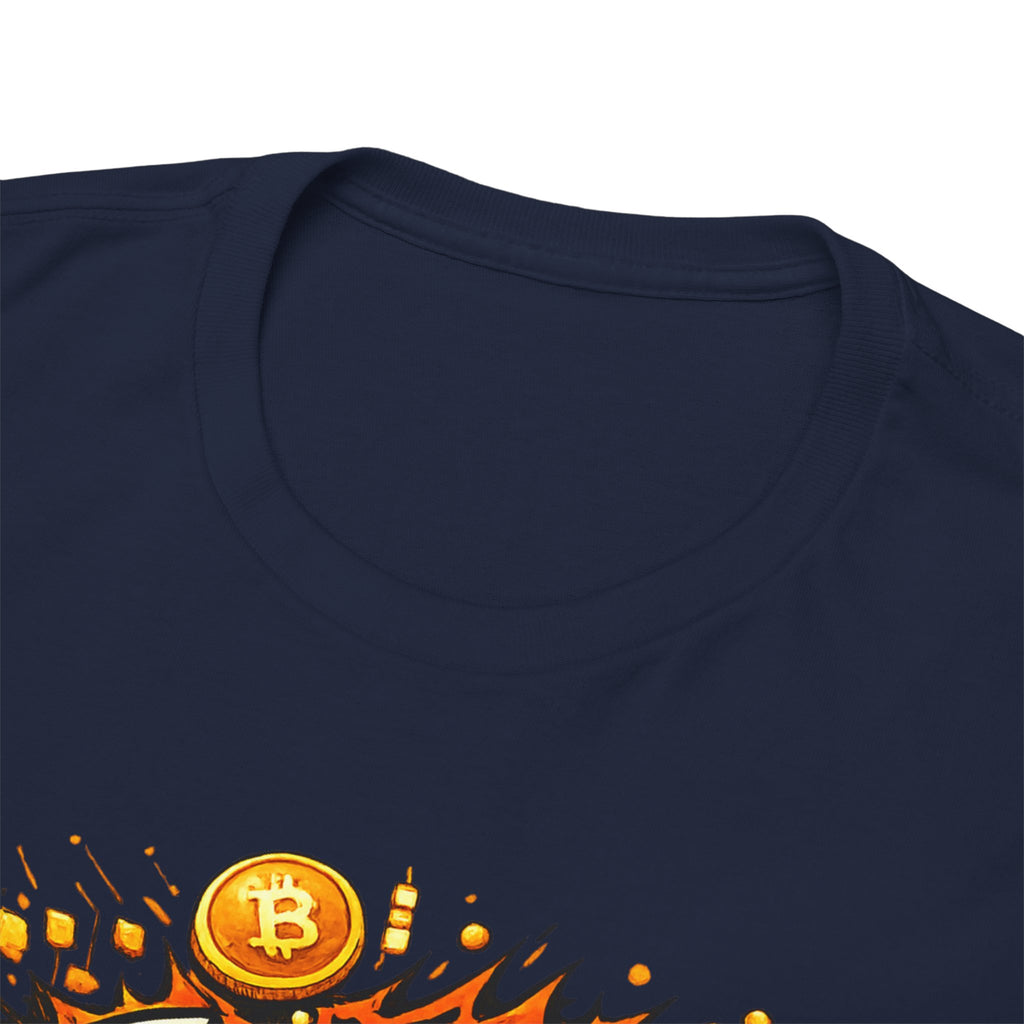 Stack Sats Abstract Unisex Heavy Cotton Tee