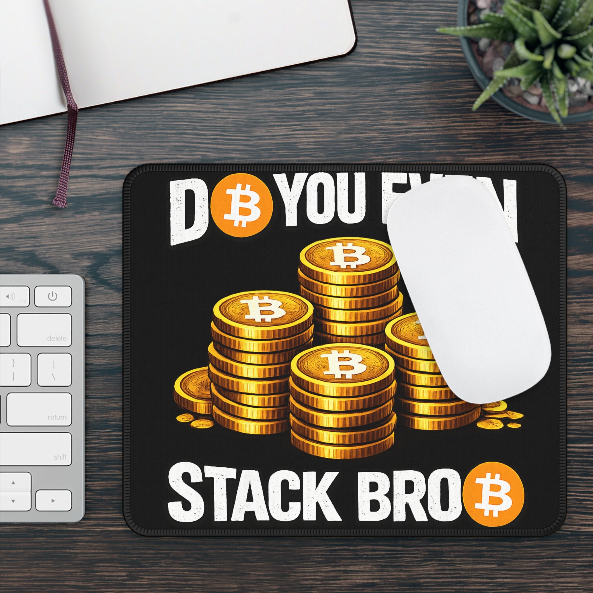 Do You Even Stack Quote Gaming Mouse Pad