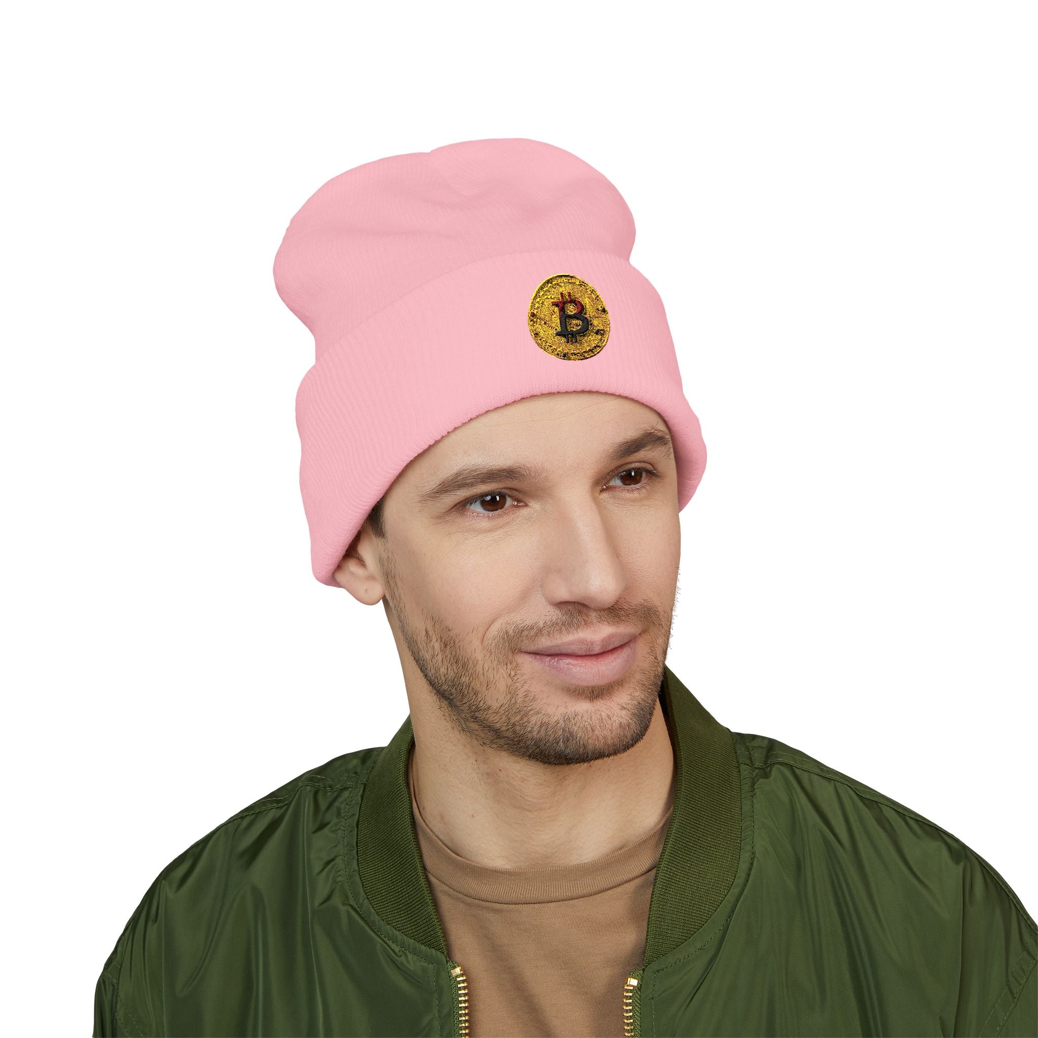 Bitcoin Classic Cuffed Beanie (Embroidery)