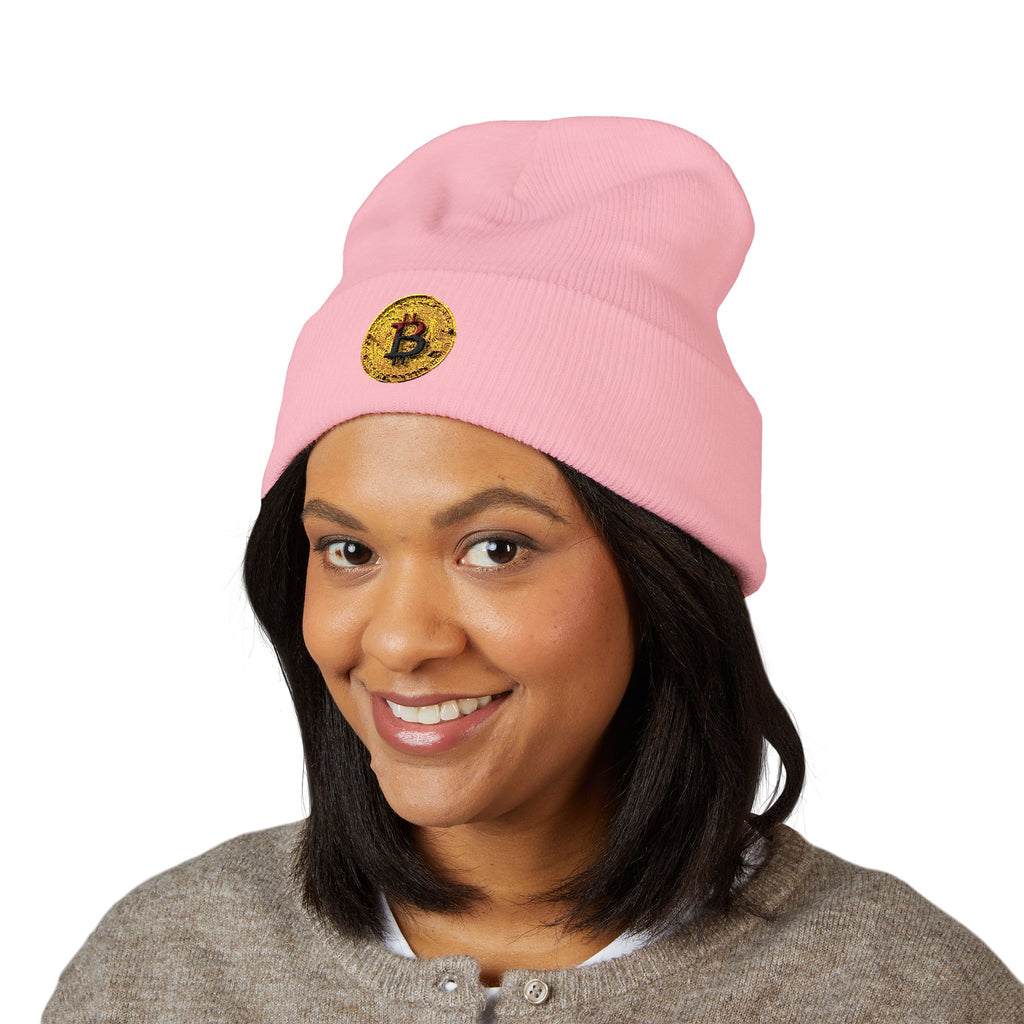 Bitcoin Classic Cuffed Beanie (Embroidery)