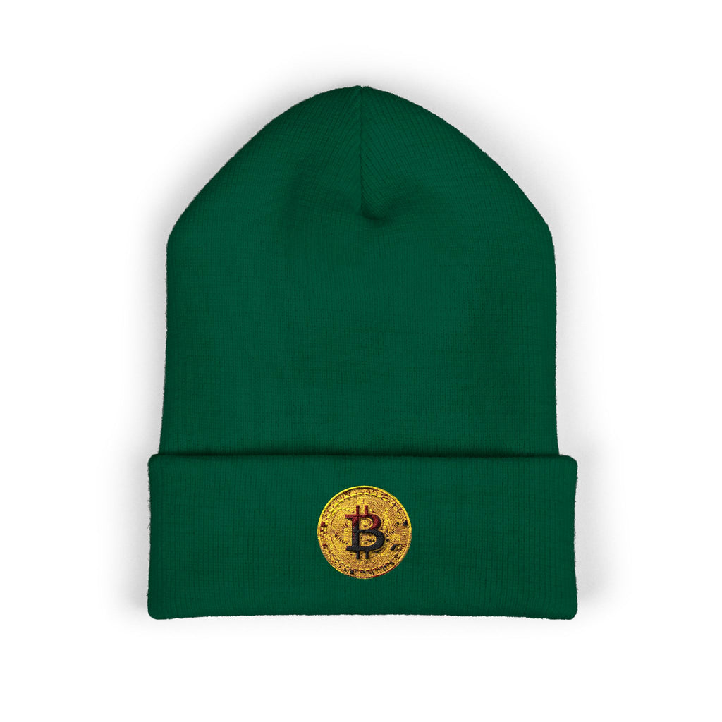 Bitcoin Classic Cuffed Beanie (Embroidery)