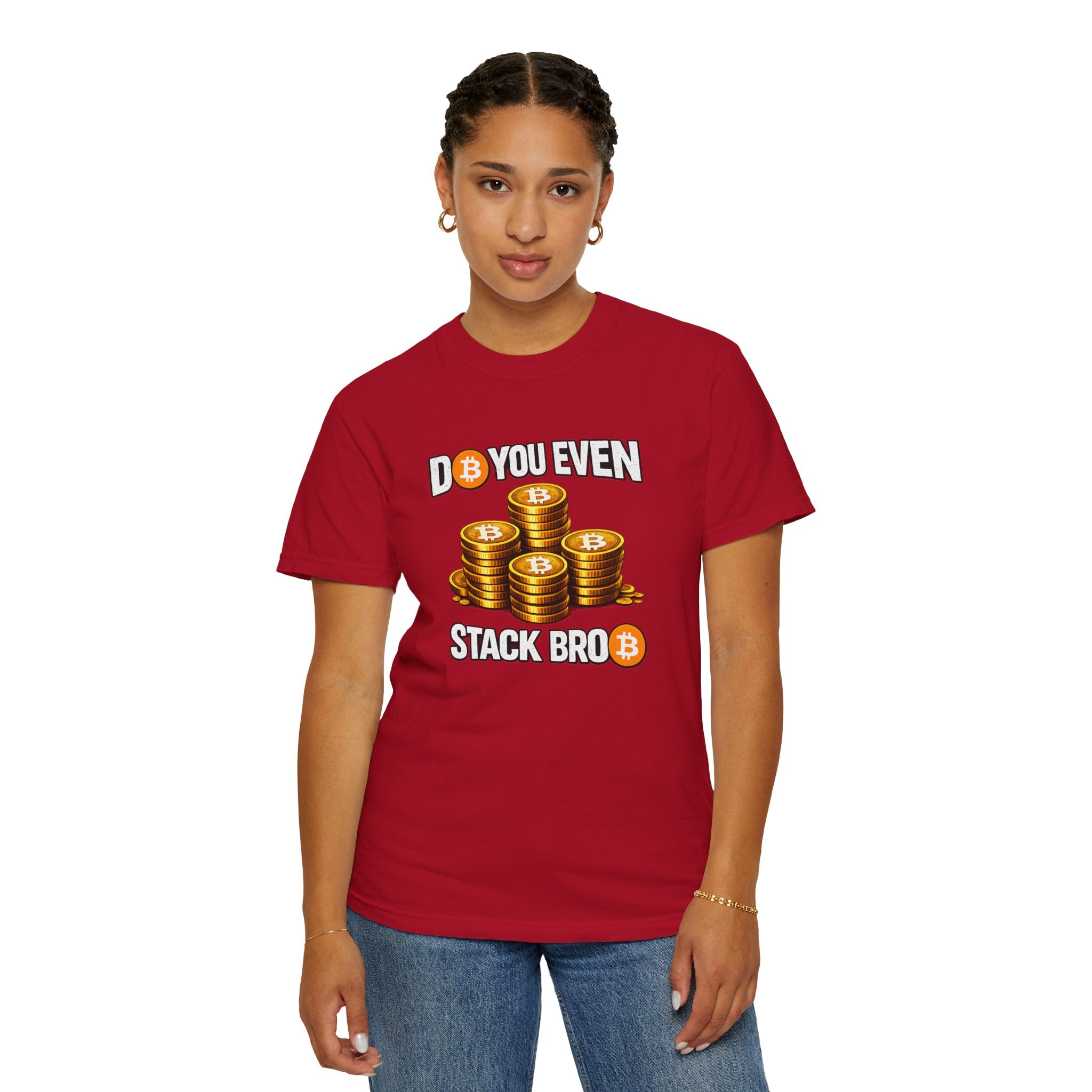 Do You Even Stack Unisex Garment-Dyed T-shirt