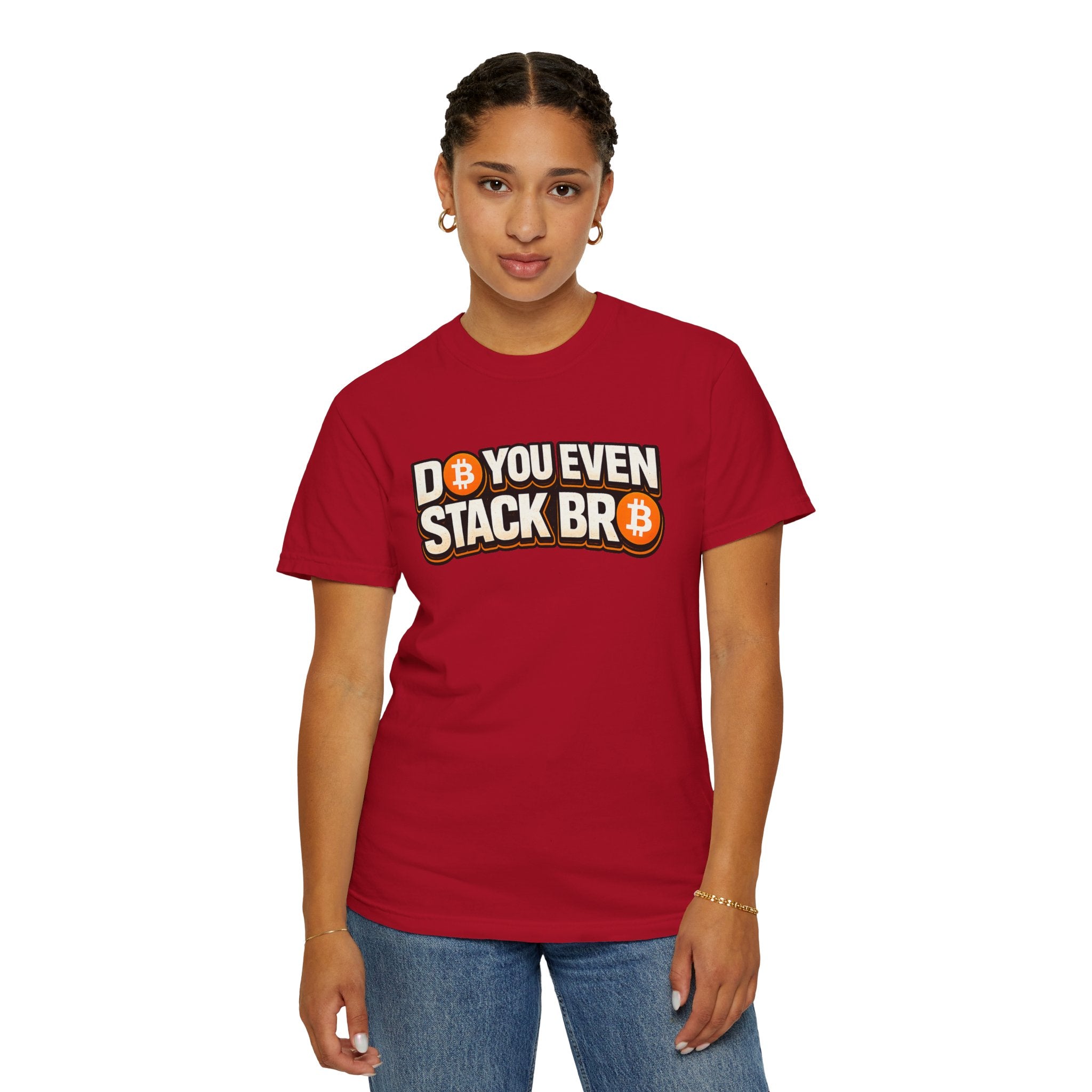 Do You Stack Bro Unisex Garment-Dyed T-shirt