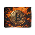 Bitcoin Full Art Soft Polyester Blanket