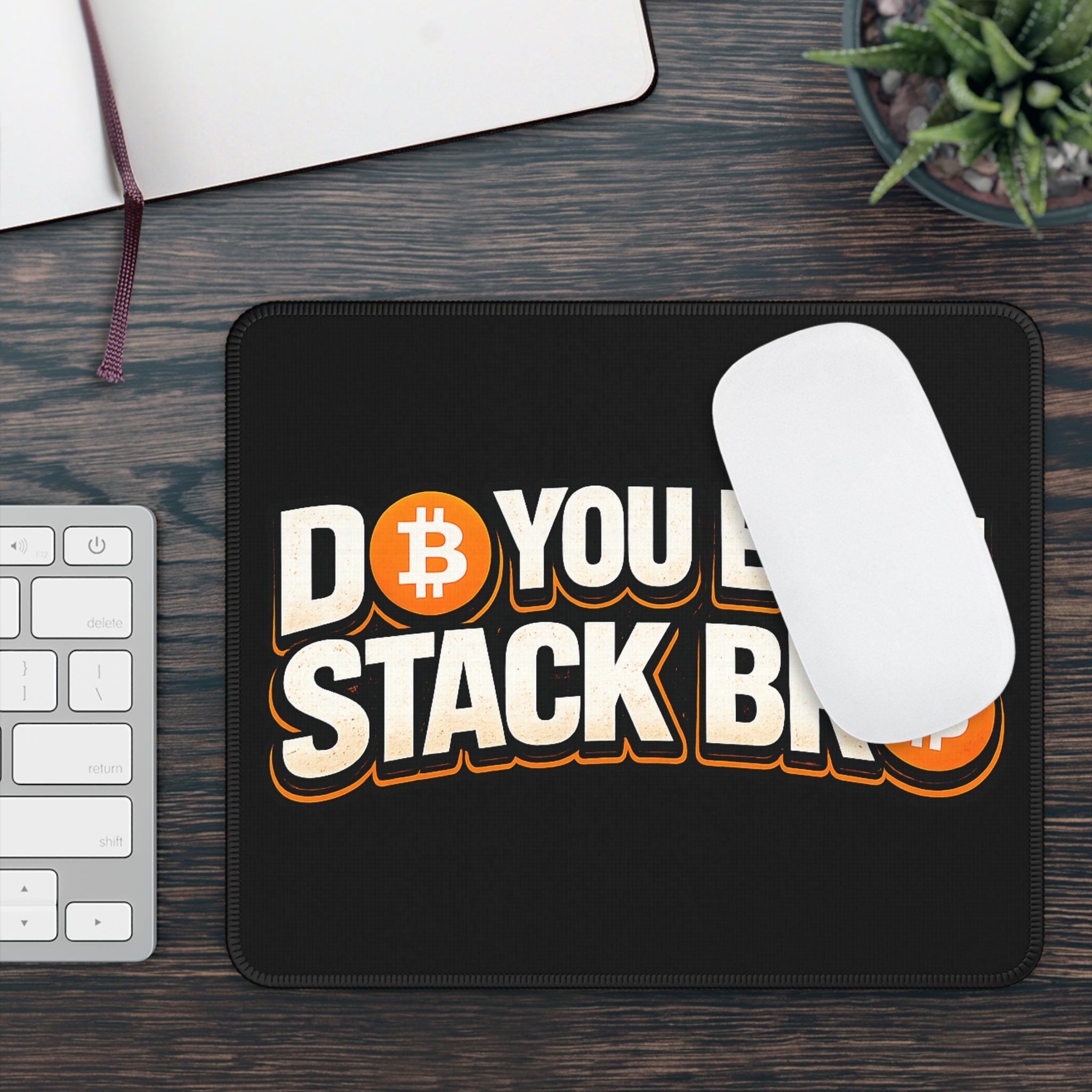 Do You Even Stack Bro Quote Gaming Mouse Pad
