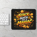 Stack Sats Abstract Gaming Mouse Pad