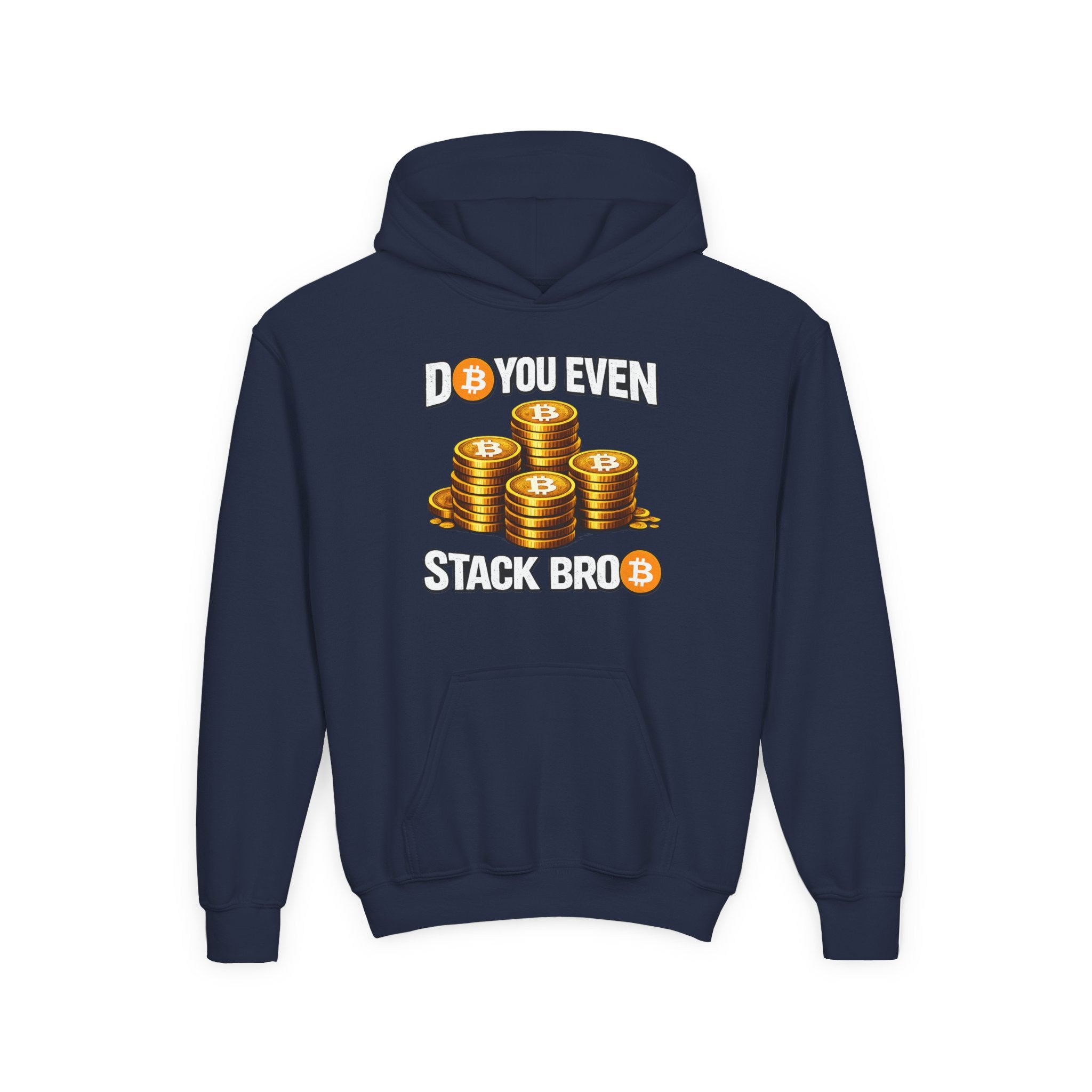 Do You Even Stack Bro Youth Heavy Blend Hooded Sweatshirt