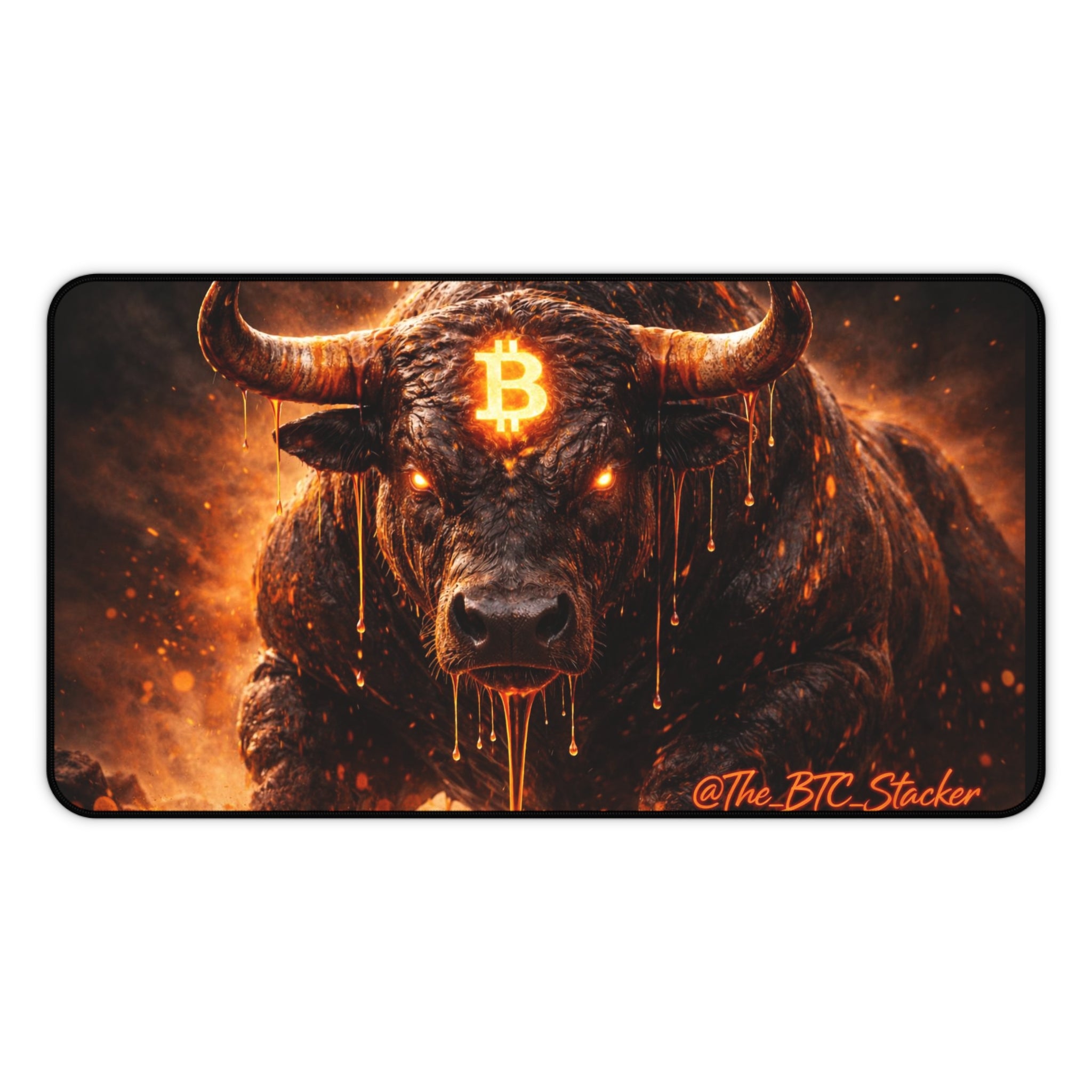 Bitcoin Bull Desk Mat