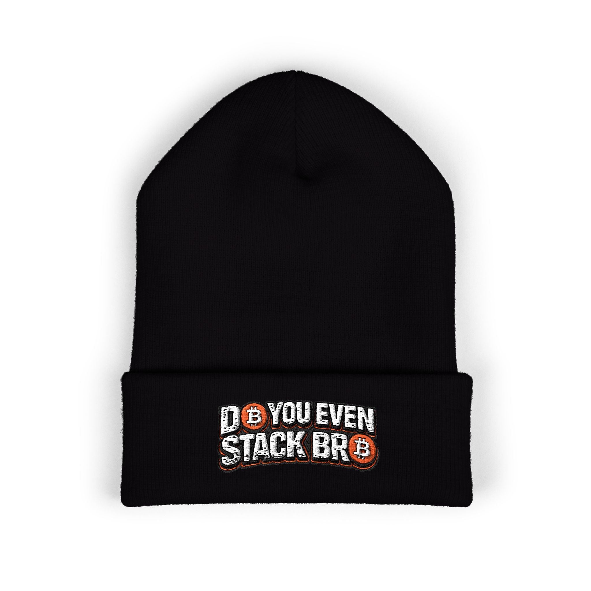 Do You Stack Classic Cuffed Beanie (Embroidery)
