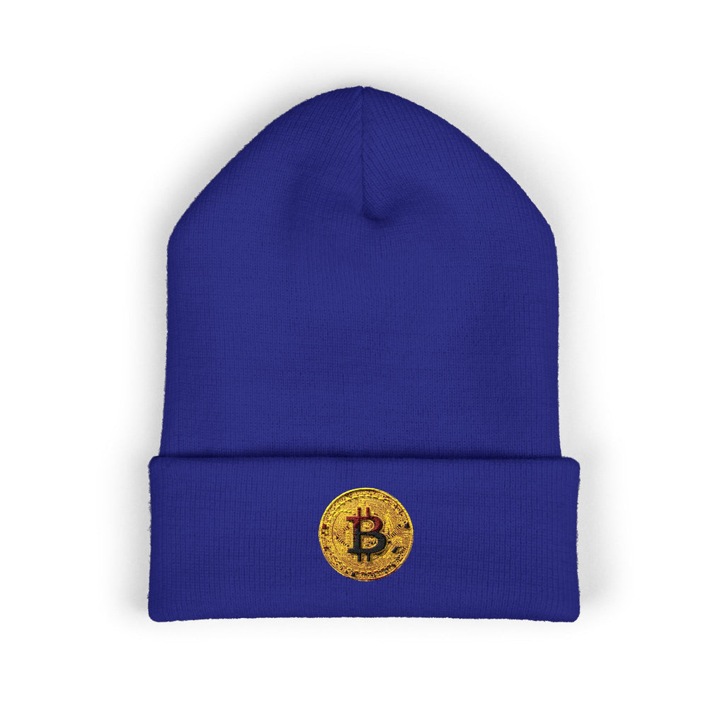 Bitcoin Classic Cuffed Beanie (Embroidery)