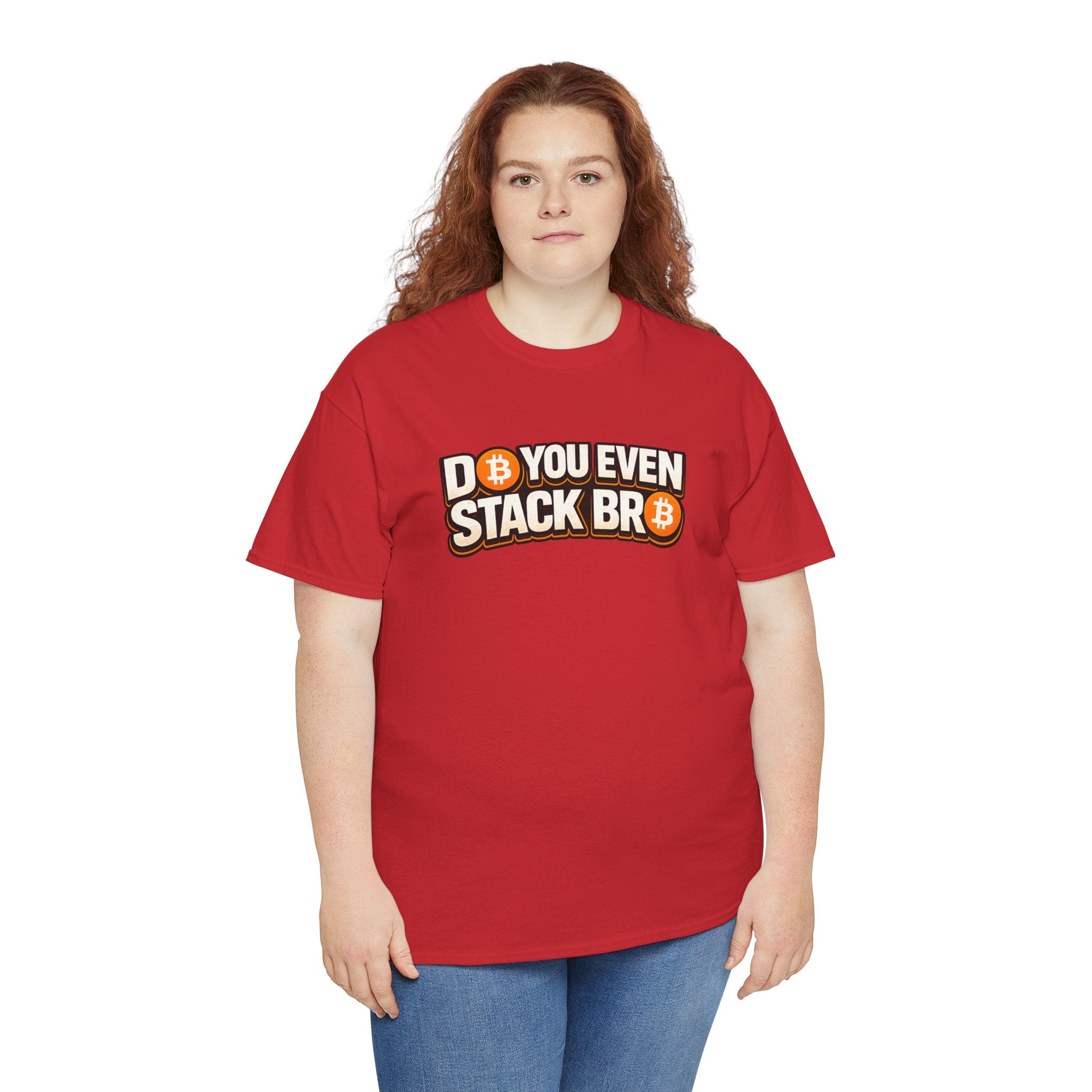 Do You Even Stack Bro Unisex Heavy Cotton Tee