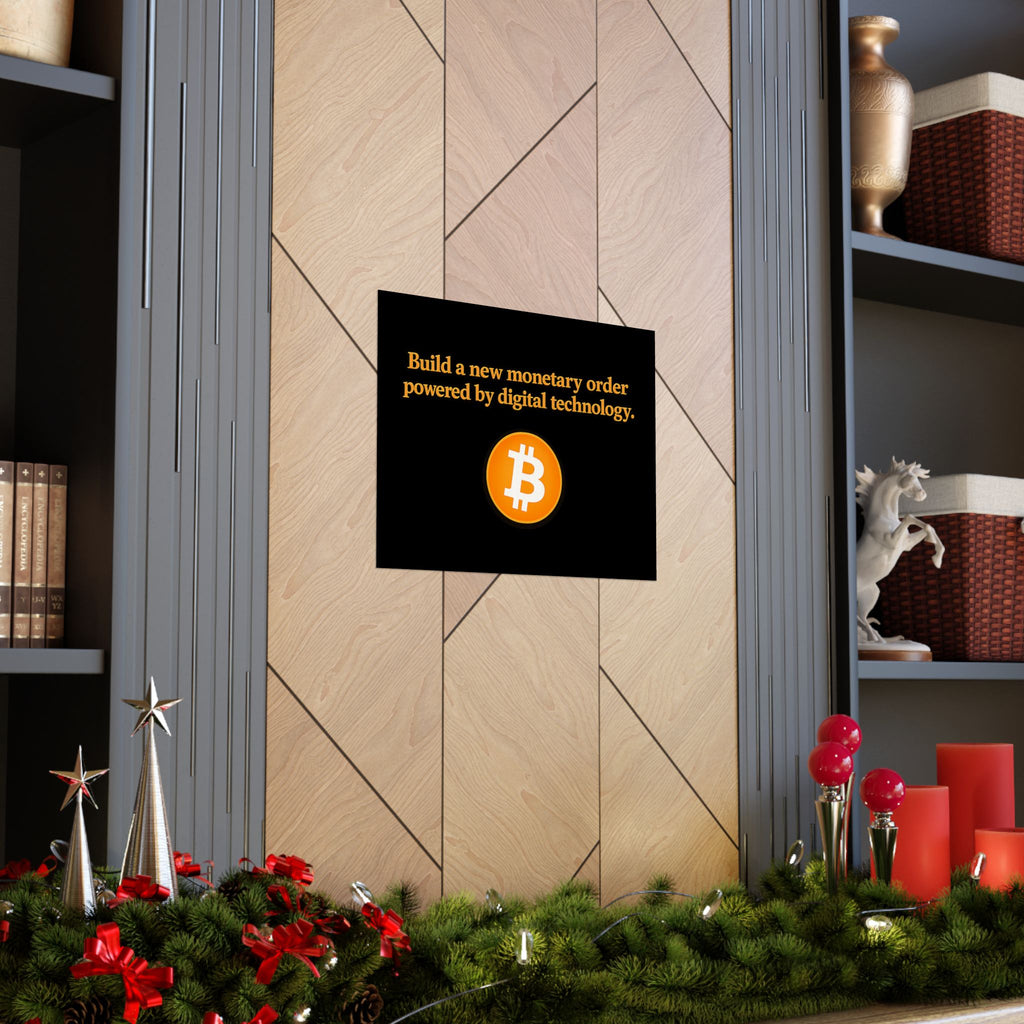 Monetary Order Matte Horizontal Posters