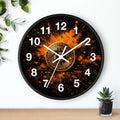 Bitcoin Abstract Wall Clock