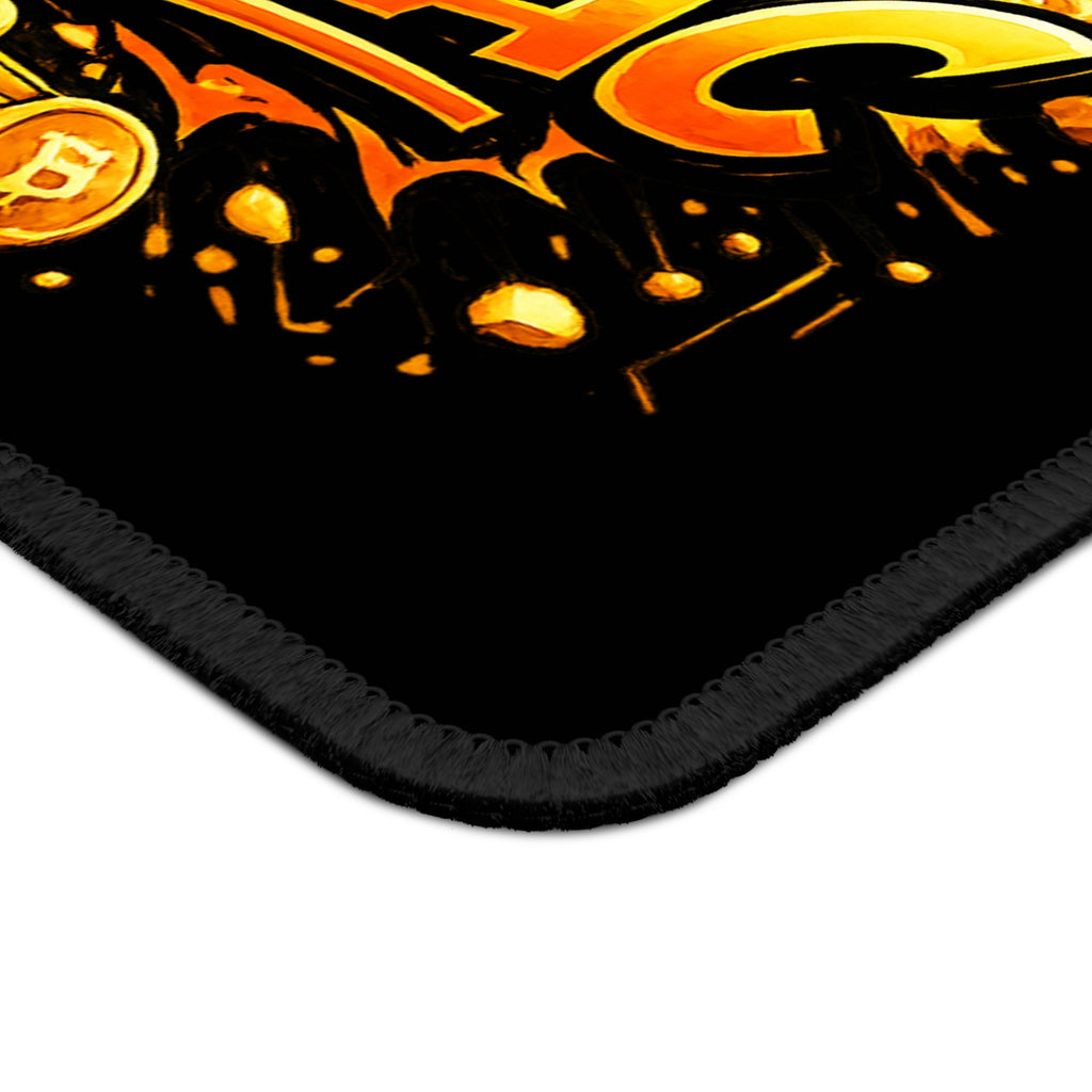 Stack Sats Abstract Gaming Mouse Pad