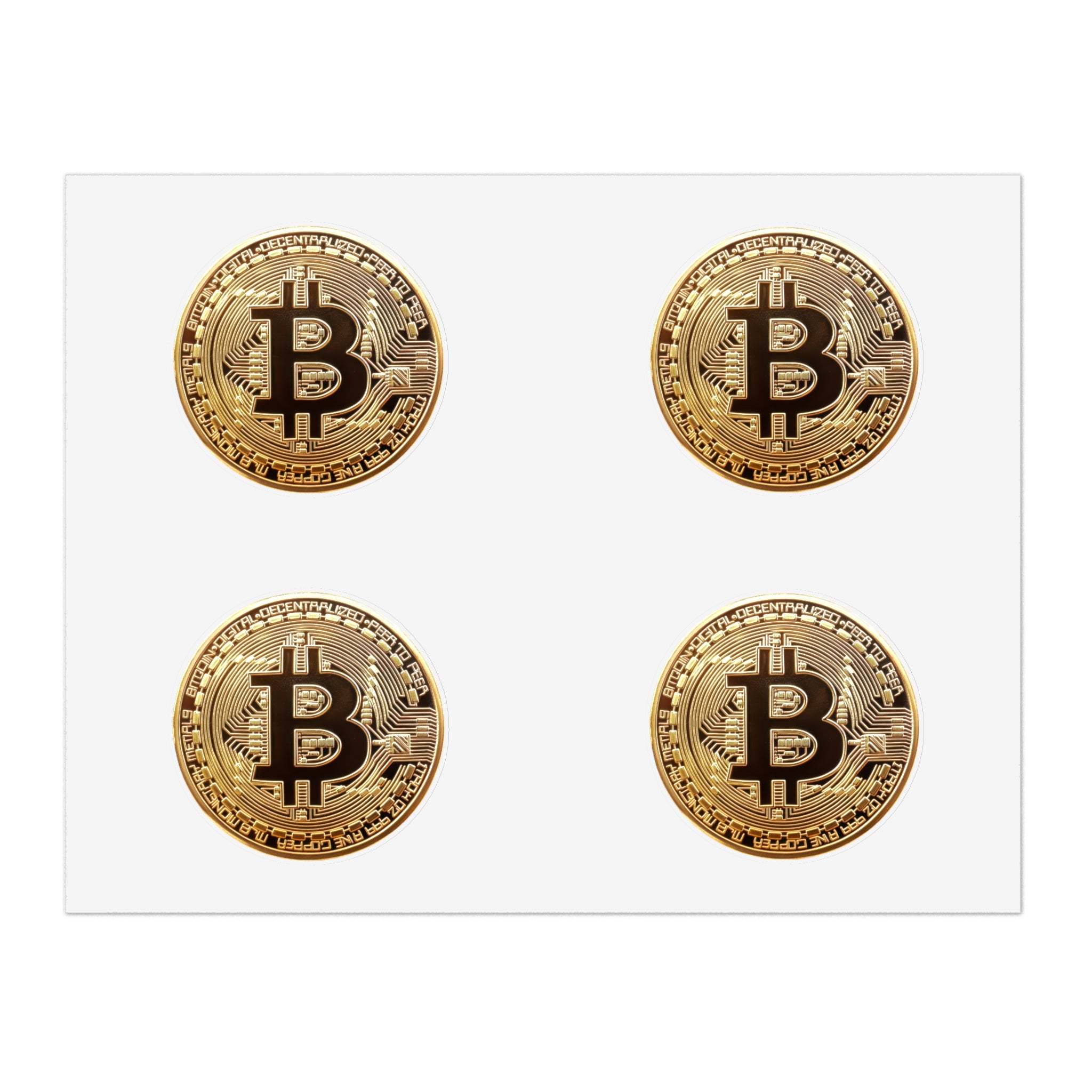 Bitcoin Sticker Sheets