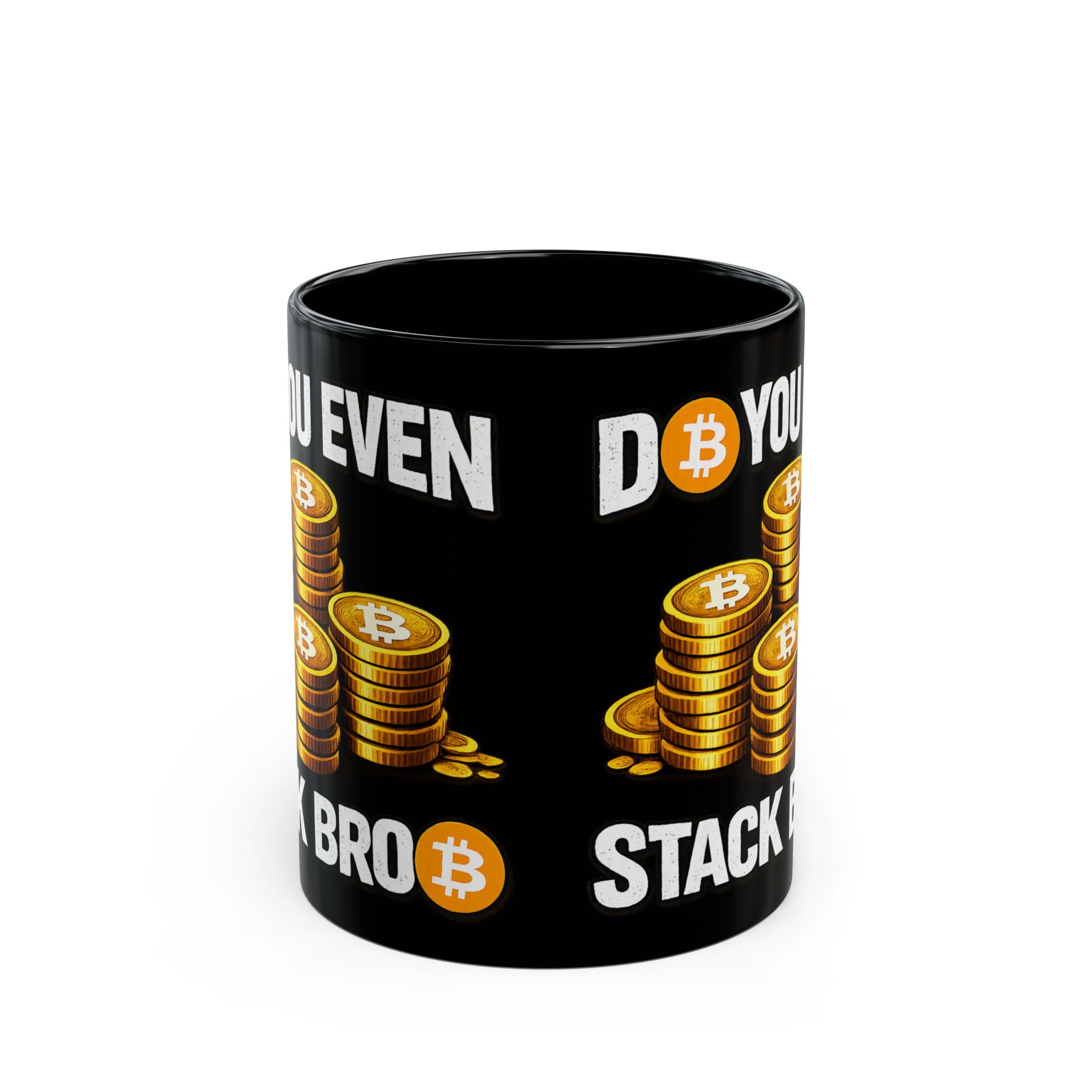 Do You Even Stack Bro Black Mug (11oz, 15oz)