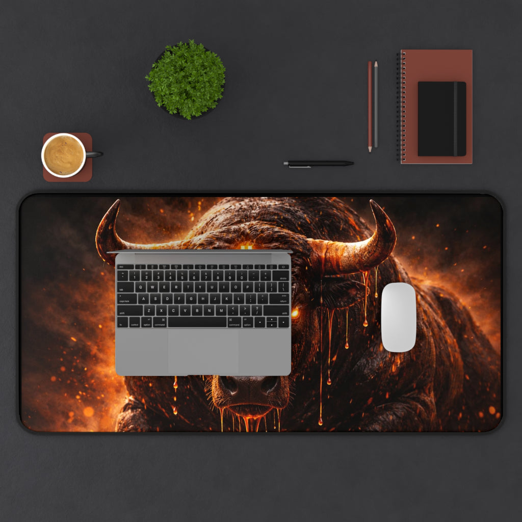 Bitcoin Bull Desk Mat