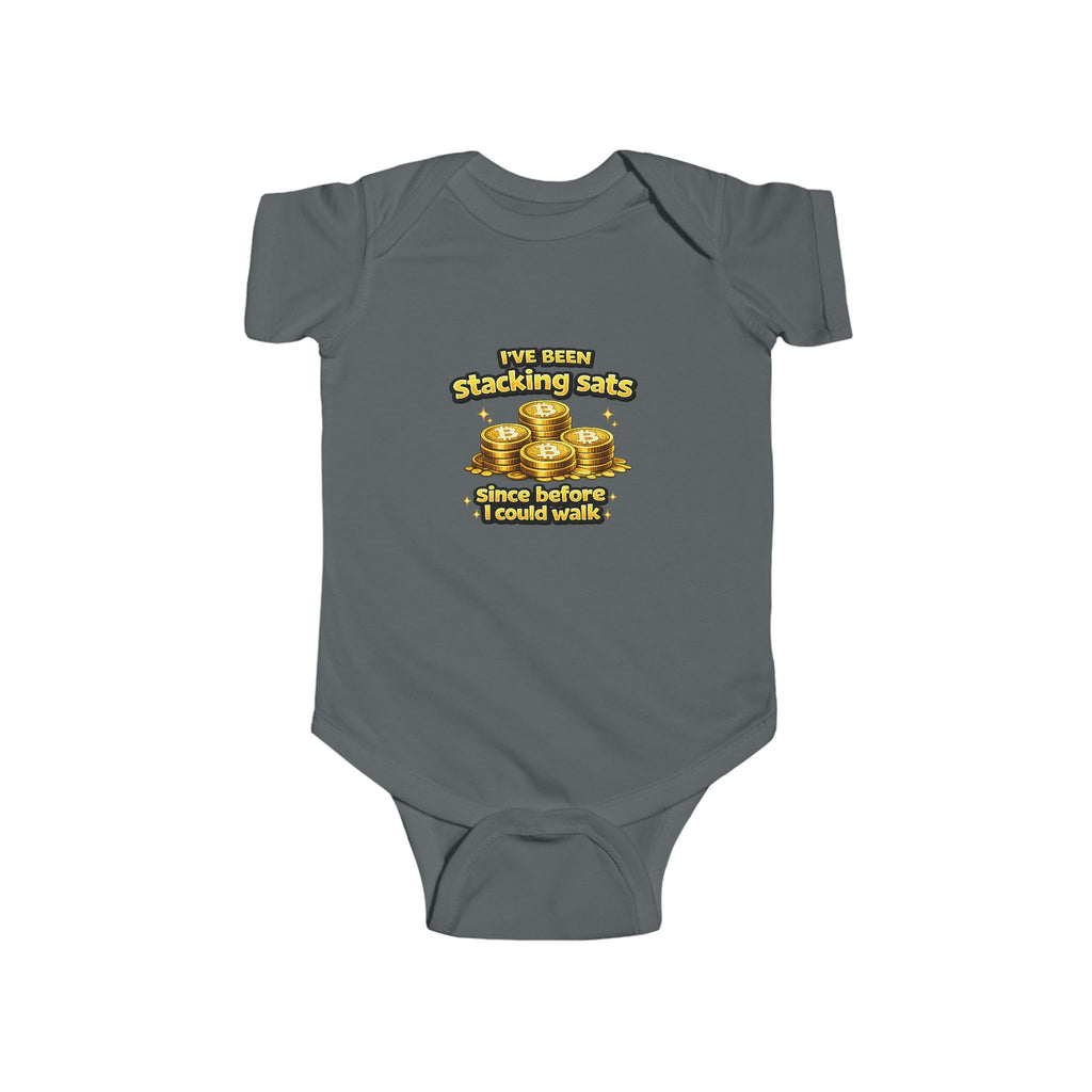 Stack Sats Infant Fine Jersey Bodysuit