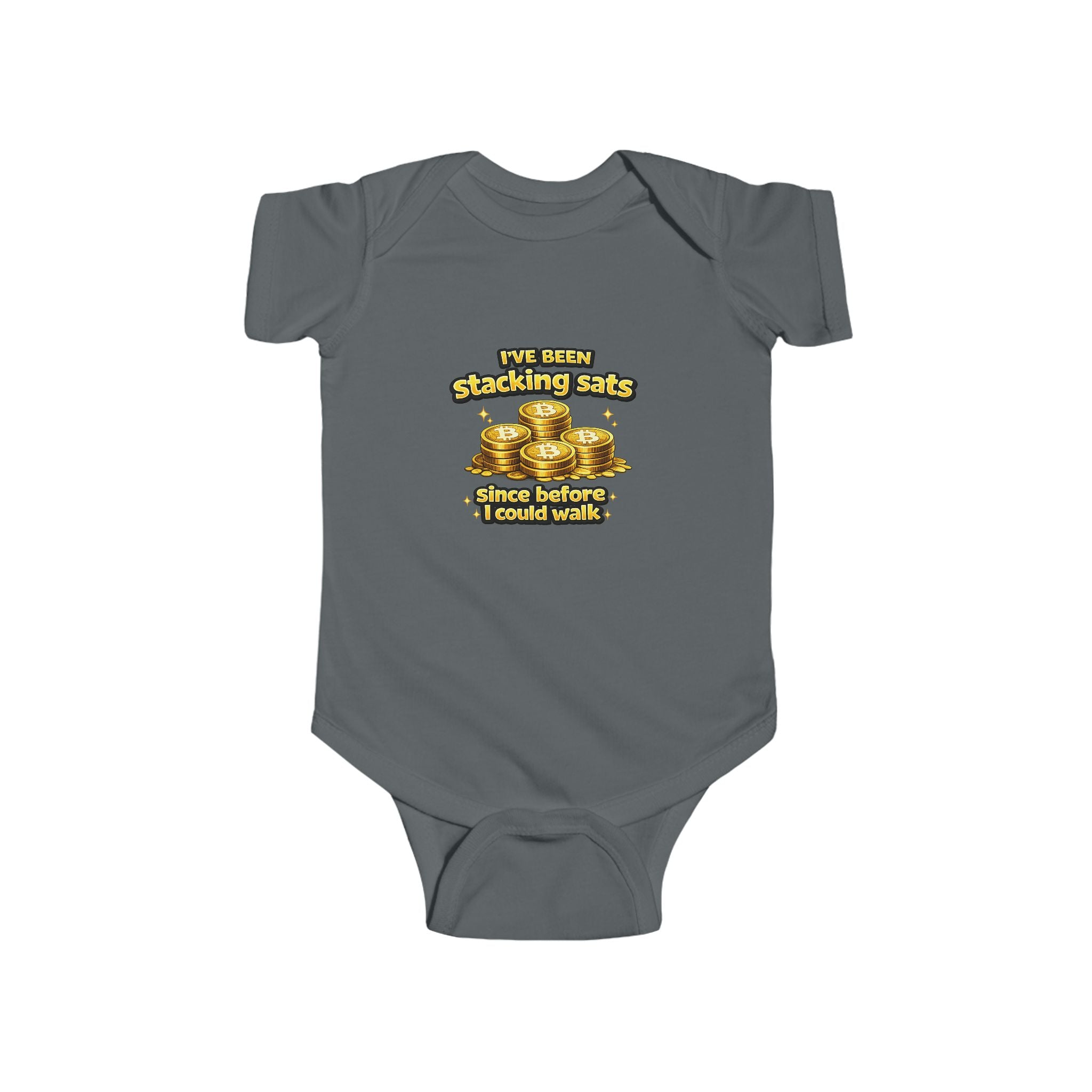 Stack Sats Infant Fine Jersey Bodysuit