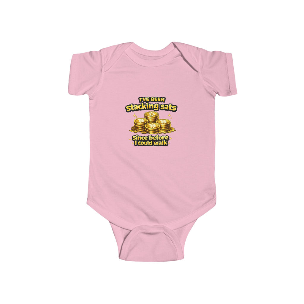 Stack Sats Infant Fine Jersey Bodysuit