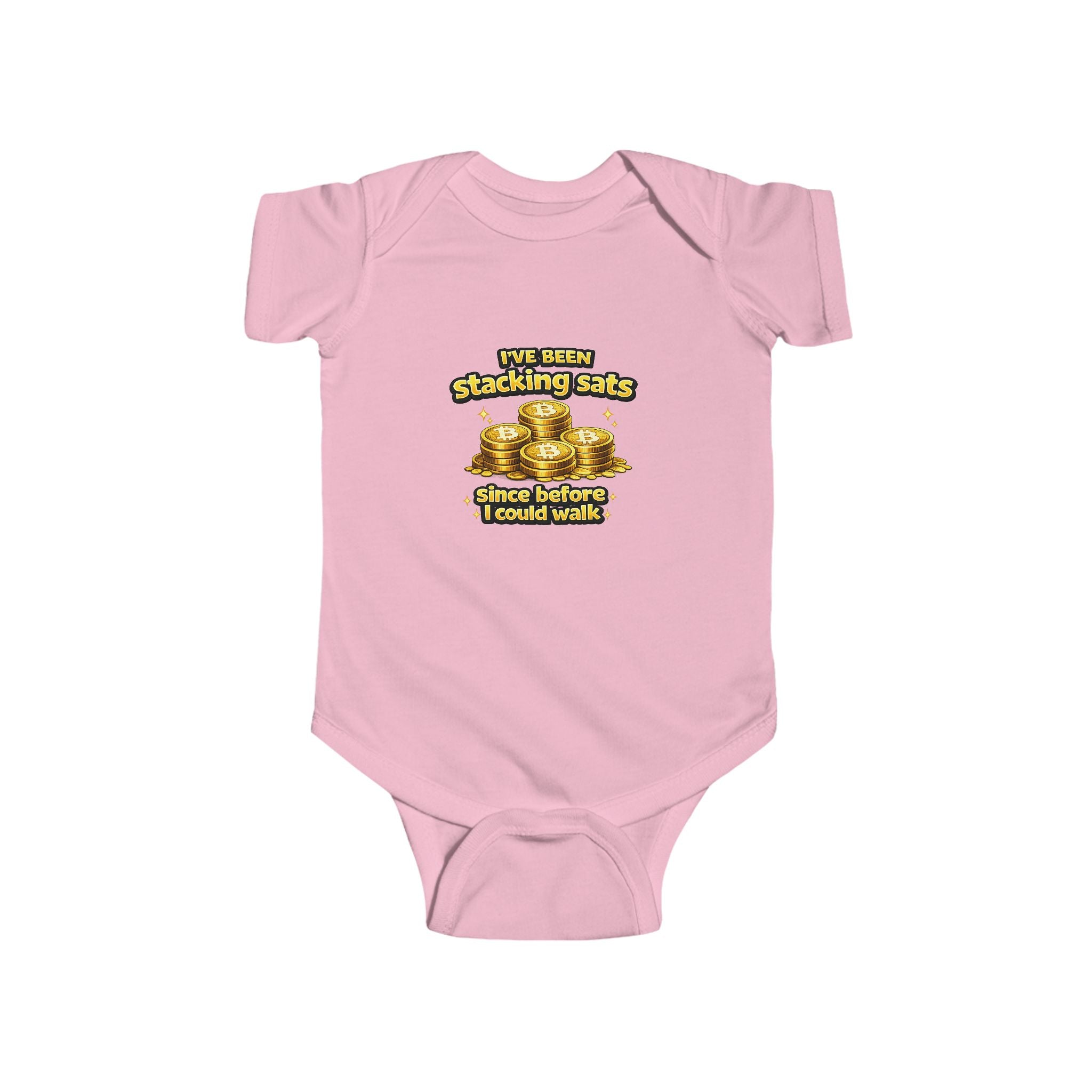 Stack Sats Infant Fine Jersey Bodysuit