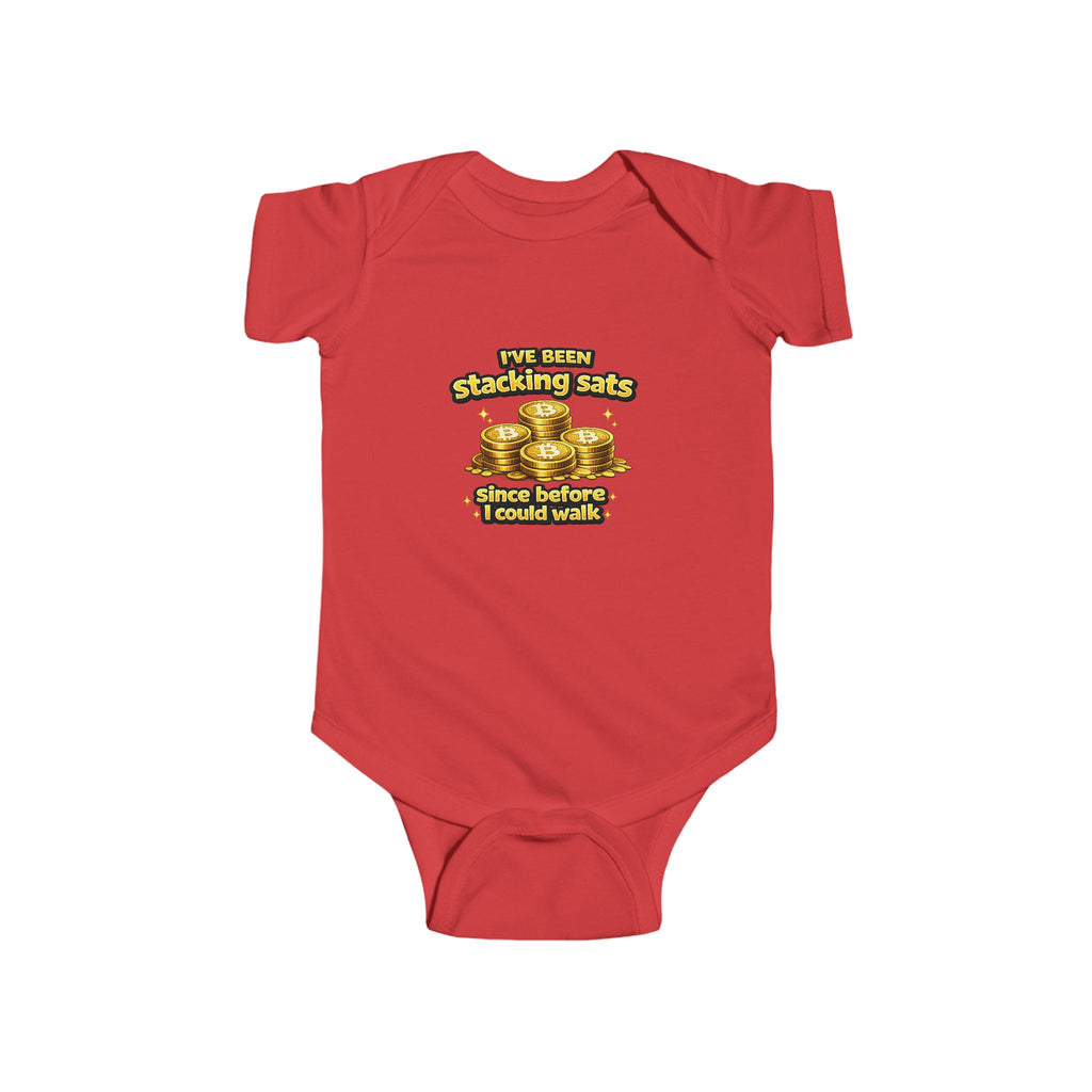 Stack Sats Infant Fine Jersey Bodysuit