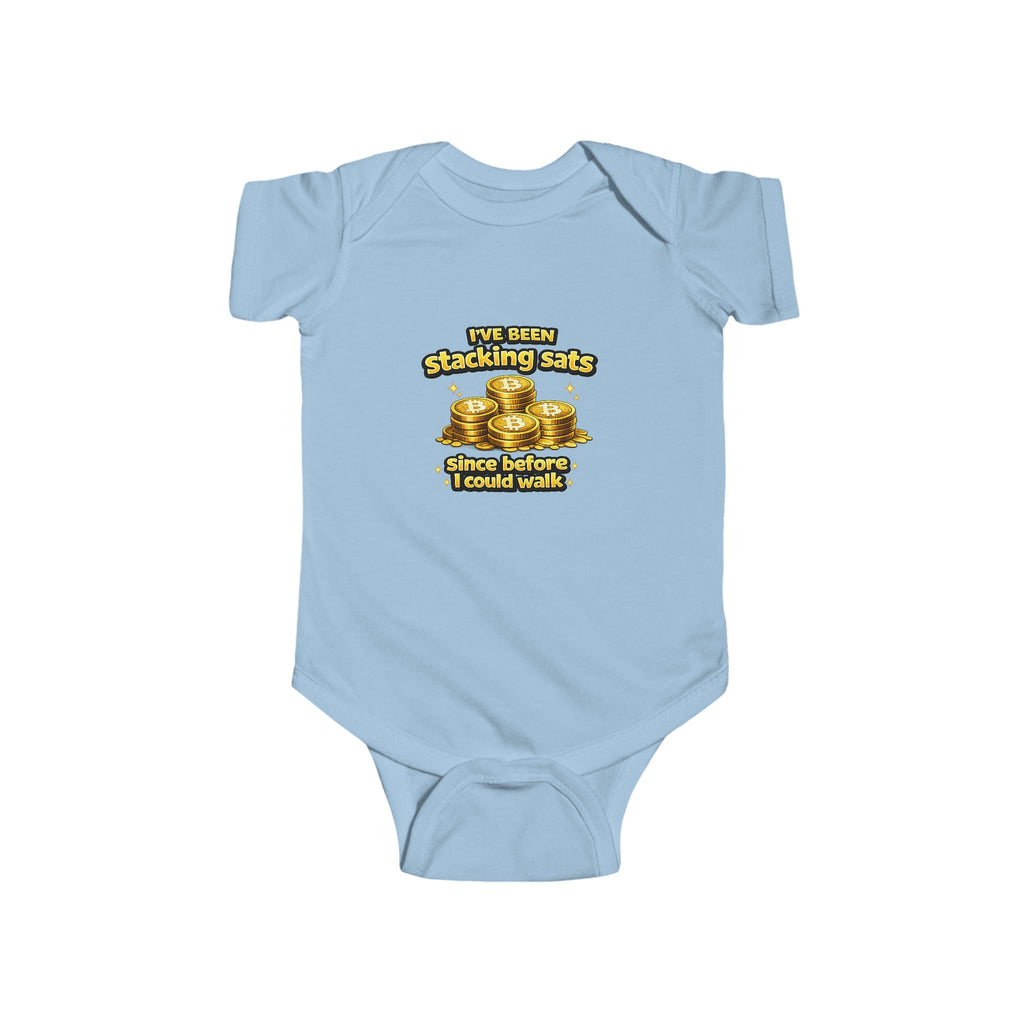 Stack Sats Infant Fine Jersey Bodysuit