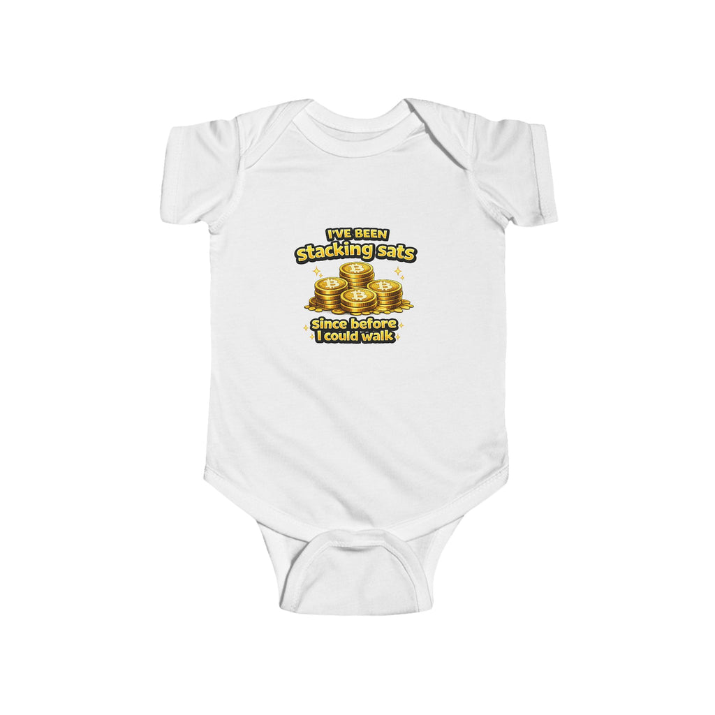 Stack Sats Infant Fine Jersey Bodysuit