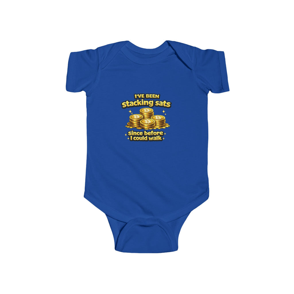 Stack Sats Infant Fine Jersey Bodysuit