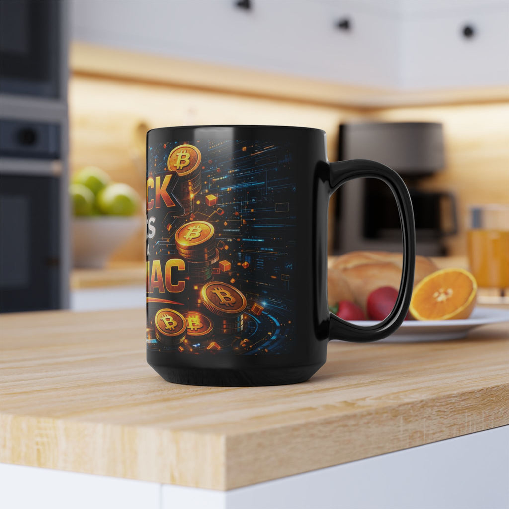 Stack Full Art Black Mug (11oz, 15oz)